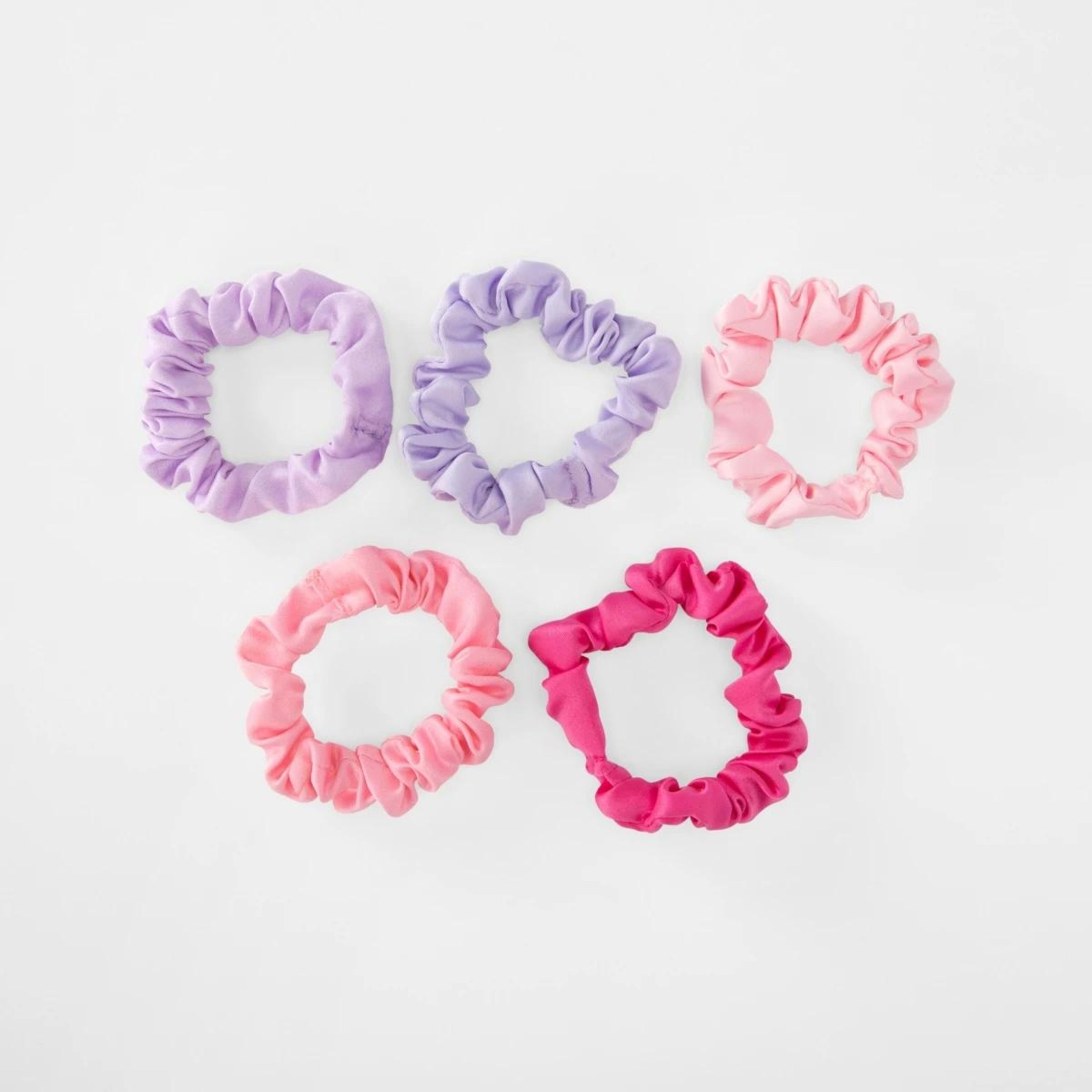 1 OXX Haircare 5 Pack Scrunchies, 1 of 4