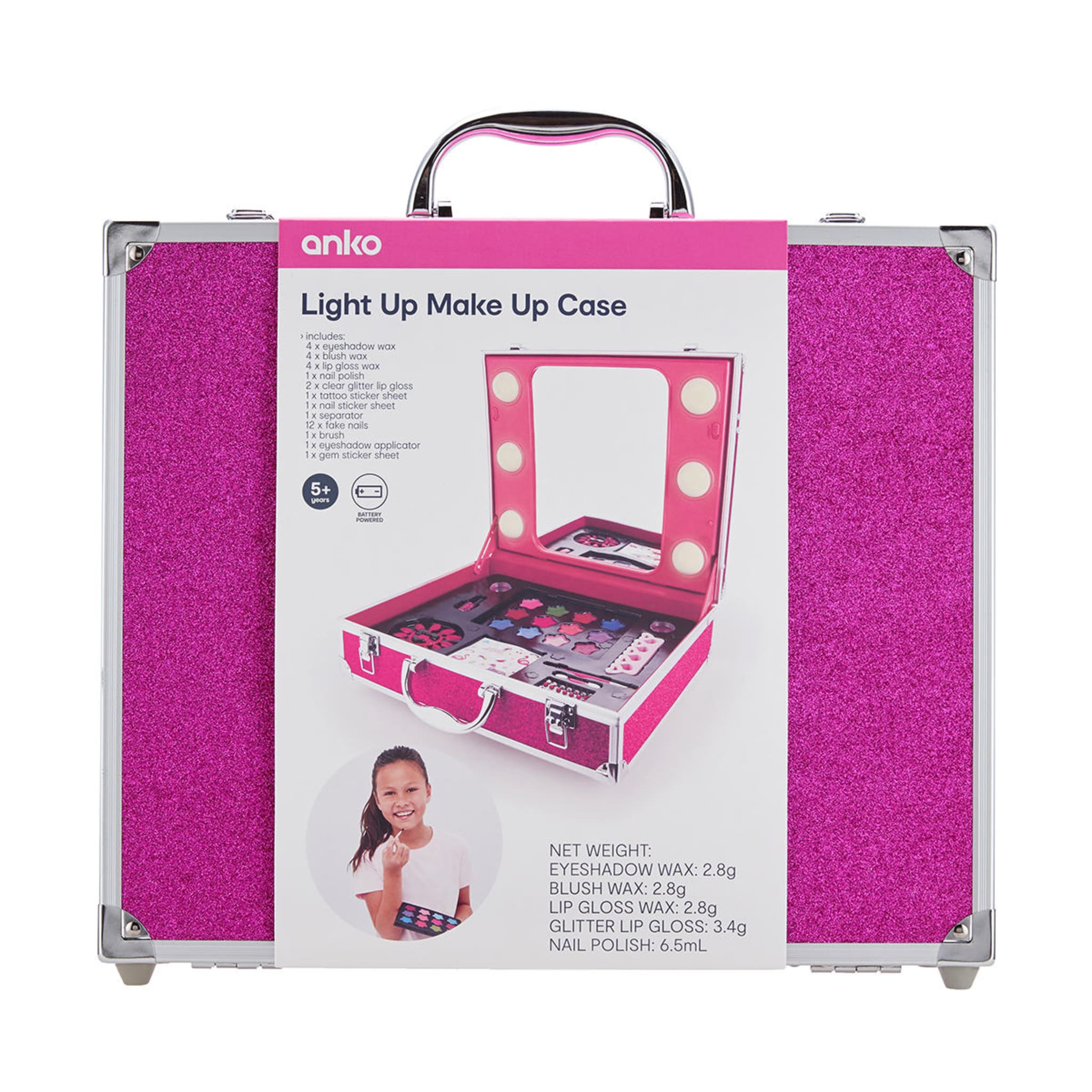 Light Up Makeup Case Kmart