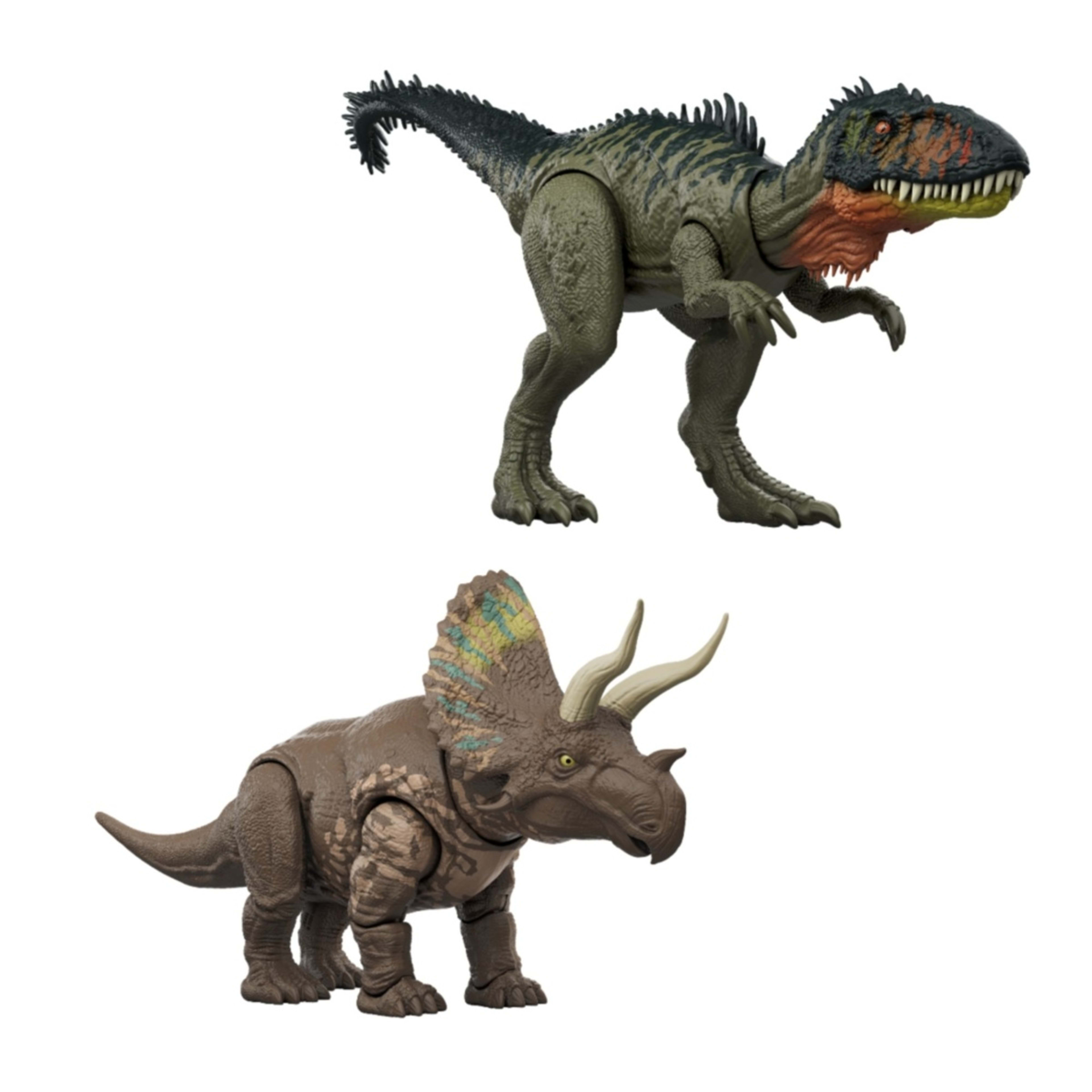 2 Jurassic World Rebirth Gigantic Thrashers Dinosaur - Assorted, 2 of 8