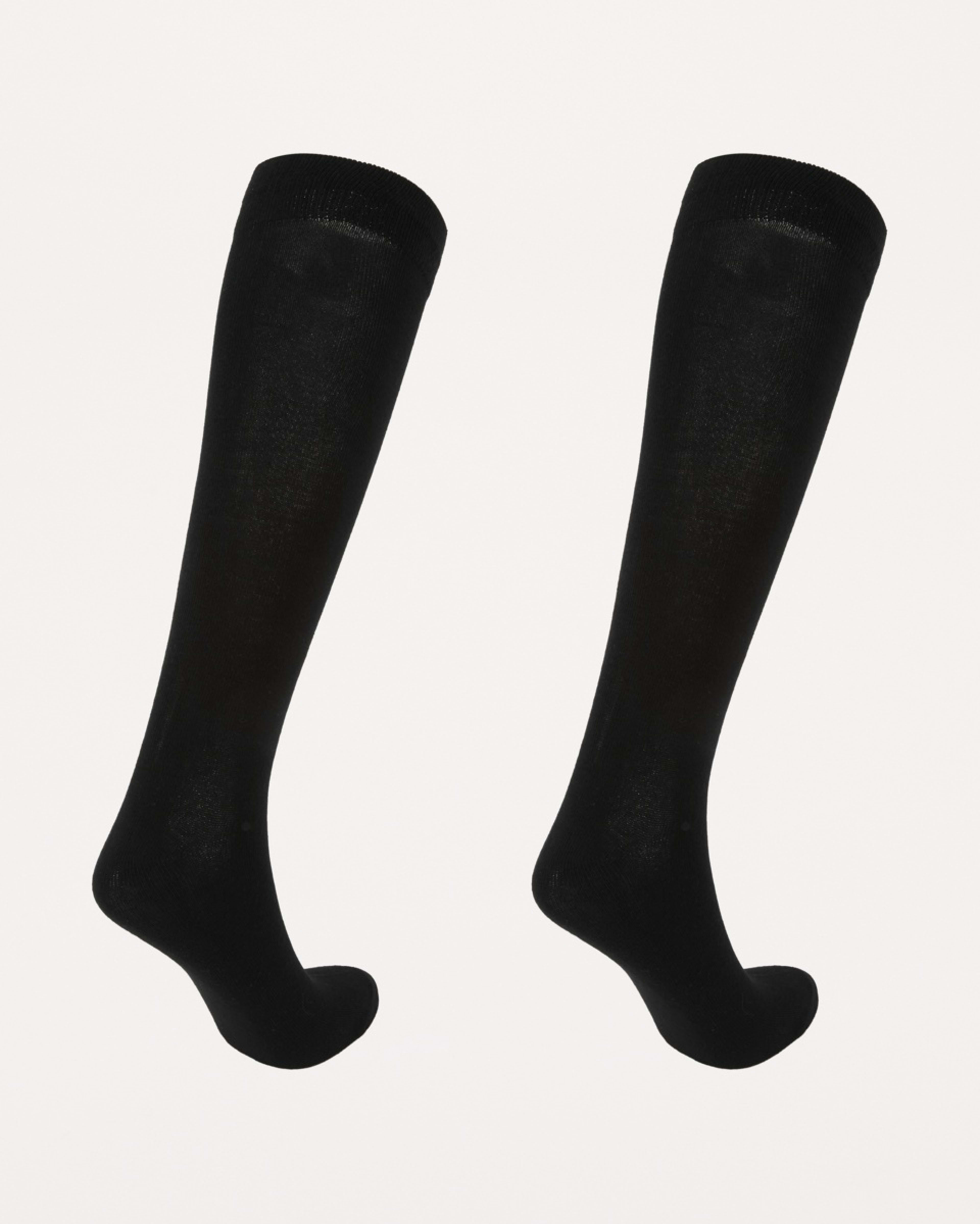 2 2 Pack Knee High Socks BLACK, 2 of 3
