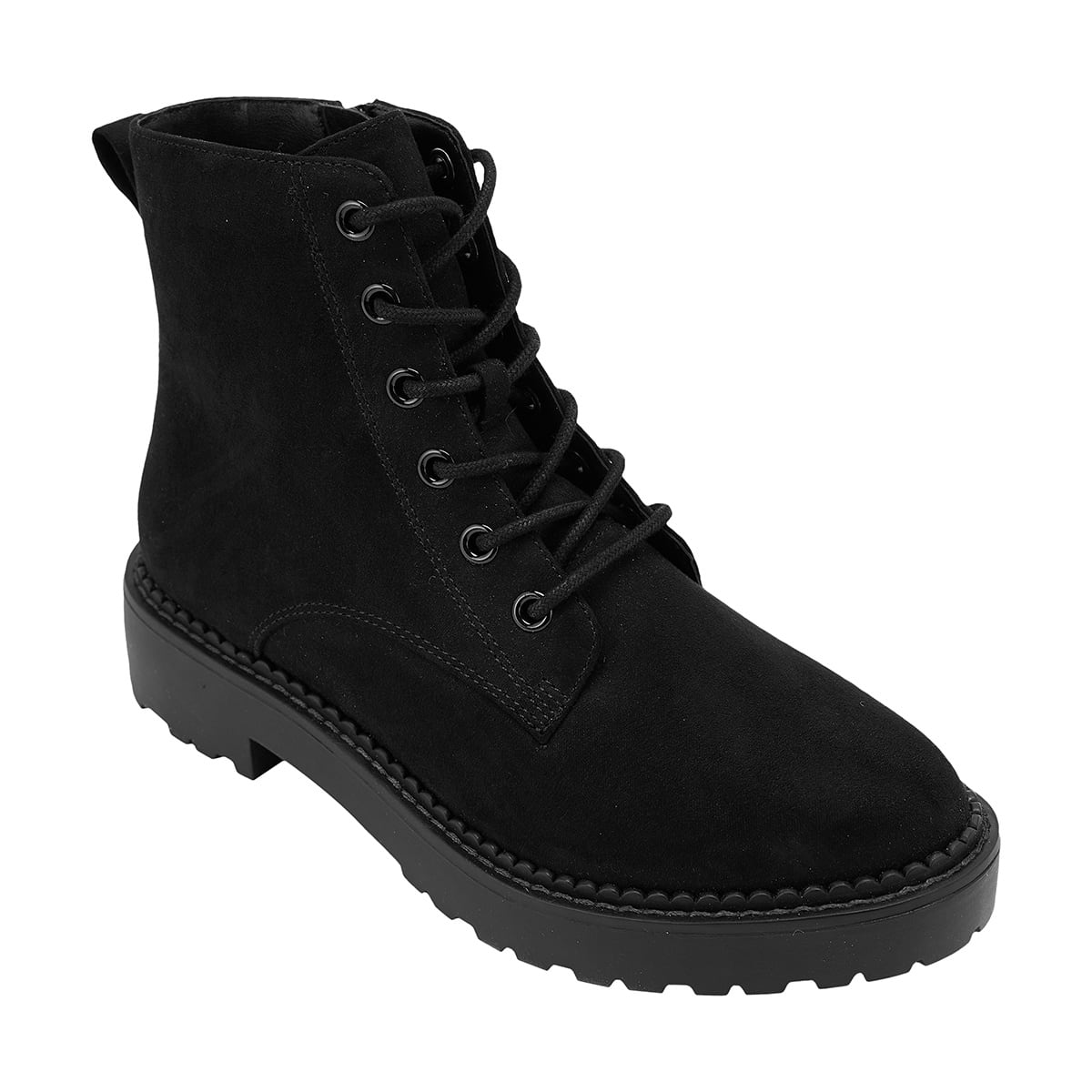 lace up boots flat womens