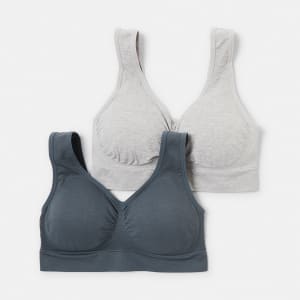 Anko Kmart Women's Grey Active Wear Sports Crop / Sports Bra Size