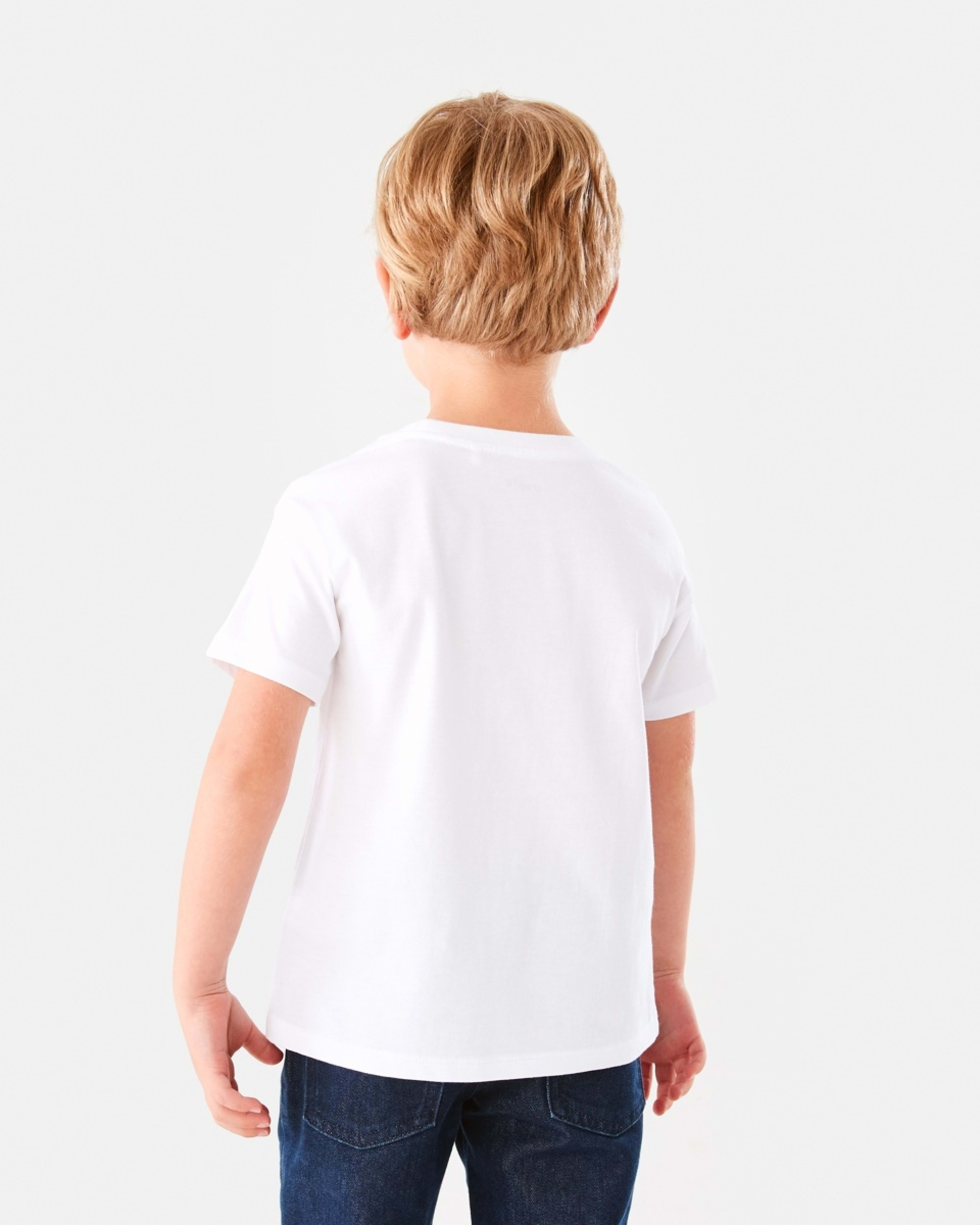 2 Plain T-shirt White, 2 of 8