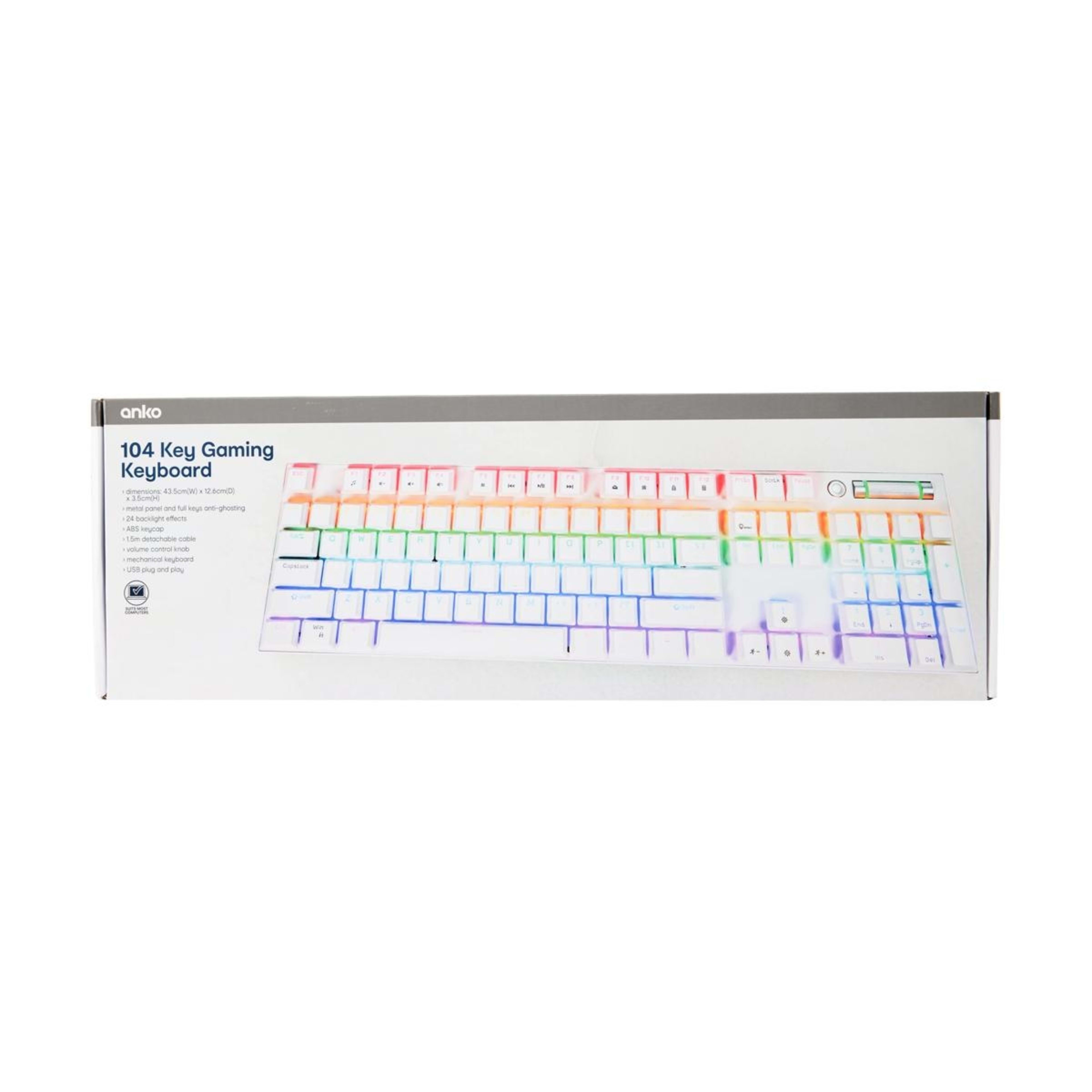 10 104 Key Gaming Mechanical Keyboard, 10 of 10