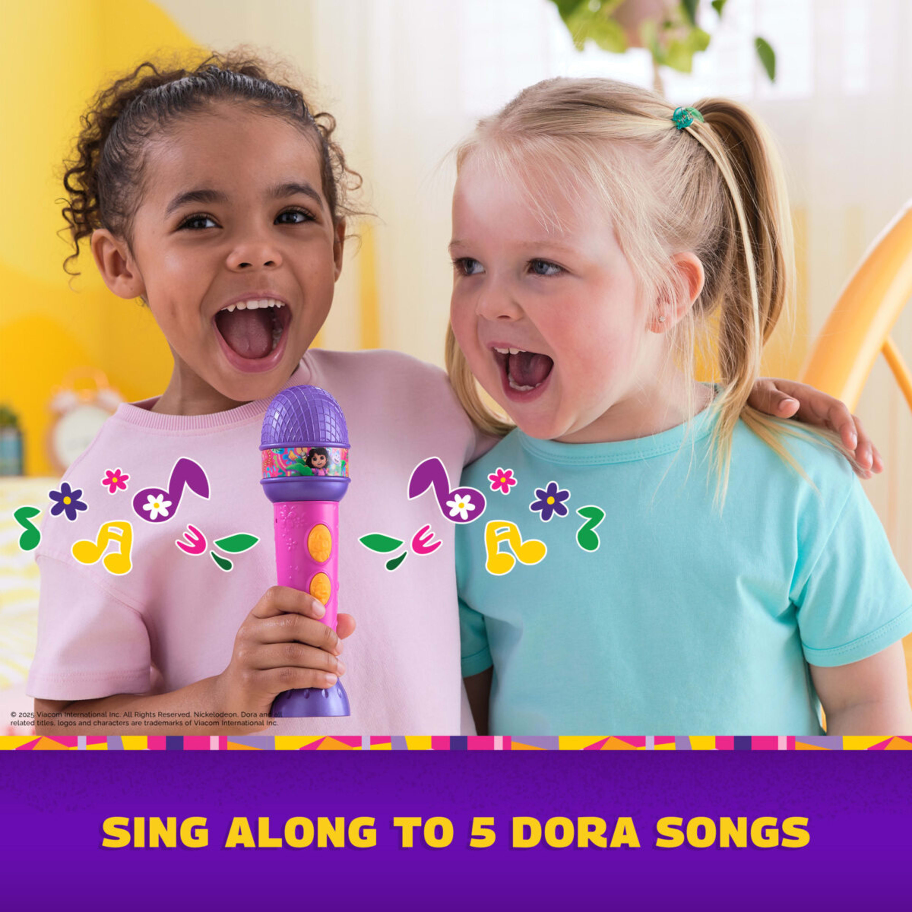 8 Nickelodeon Dora Rainforest Rhythms Microphone, 8 of 8