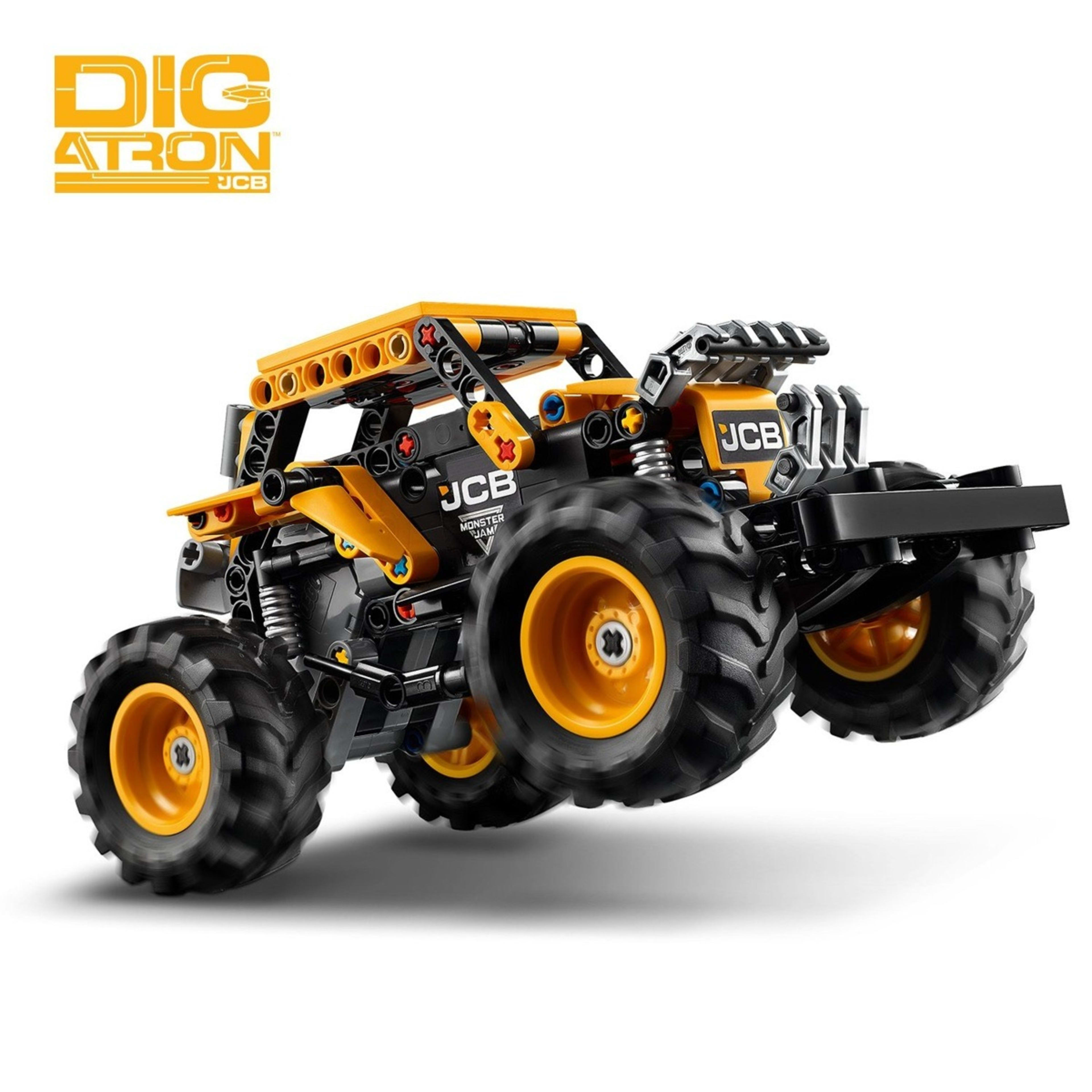 4 LEGO Technic Monster Jam DIGatron Pull-Back 42199, 4 of 10