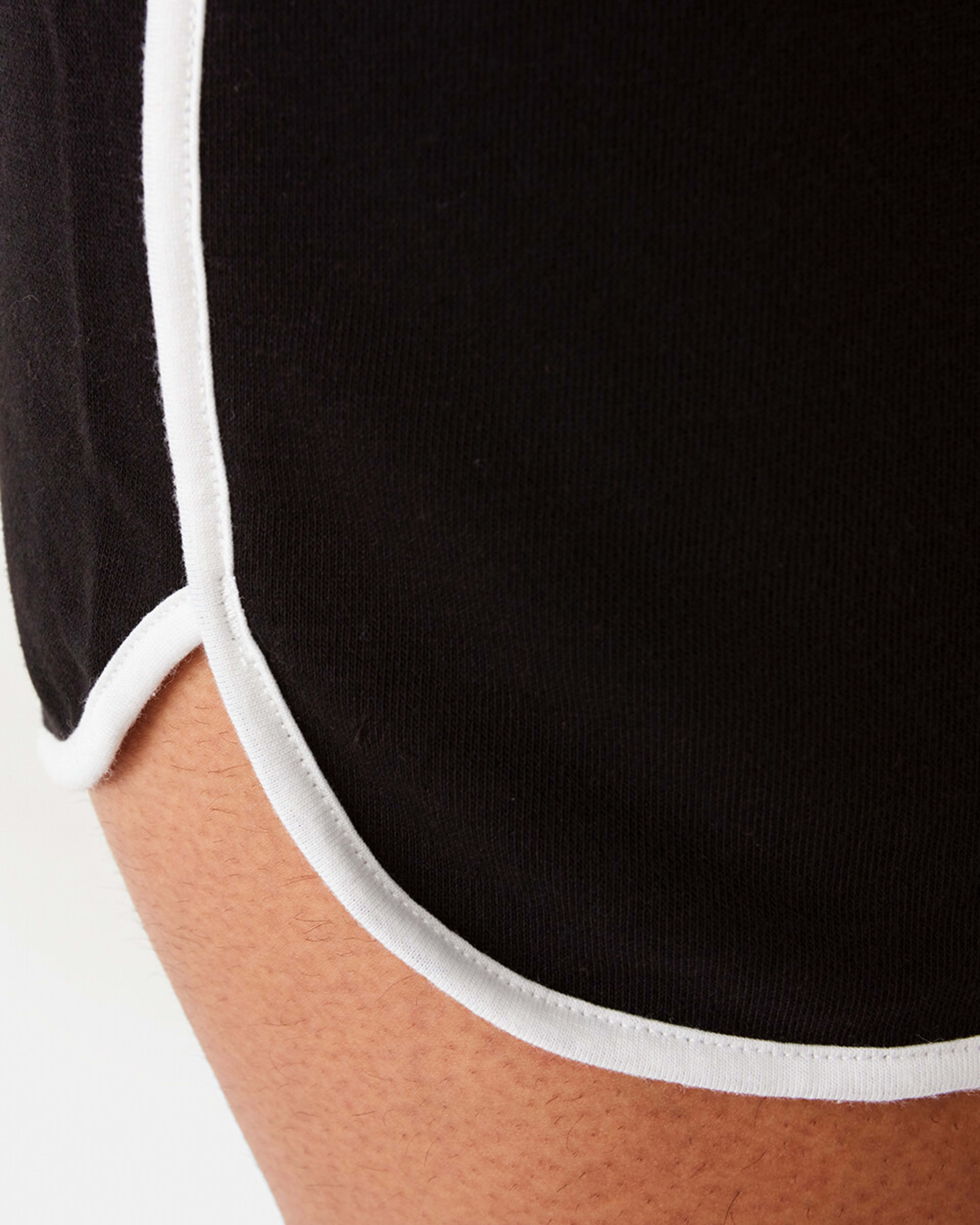 6 Active Womens Vintage Shorts Black, 6 of 6
