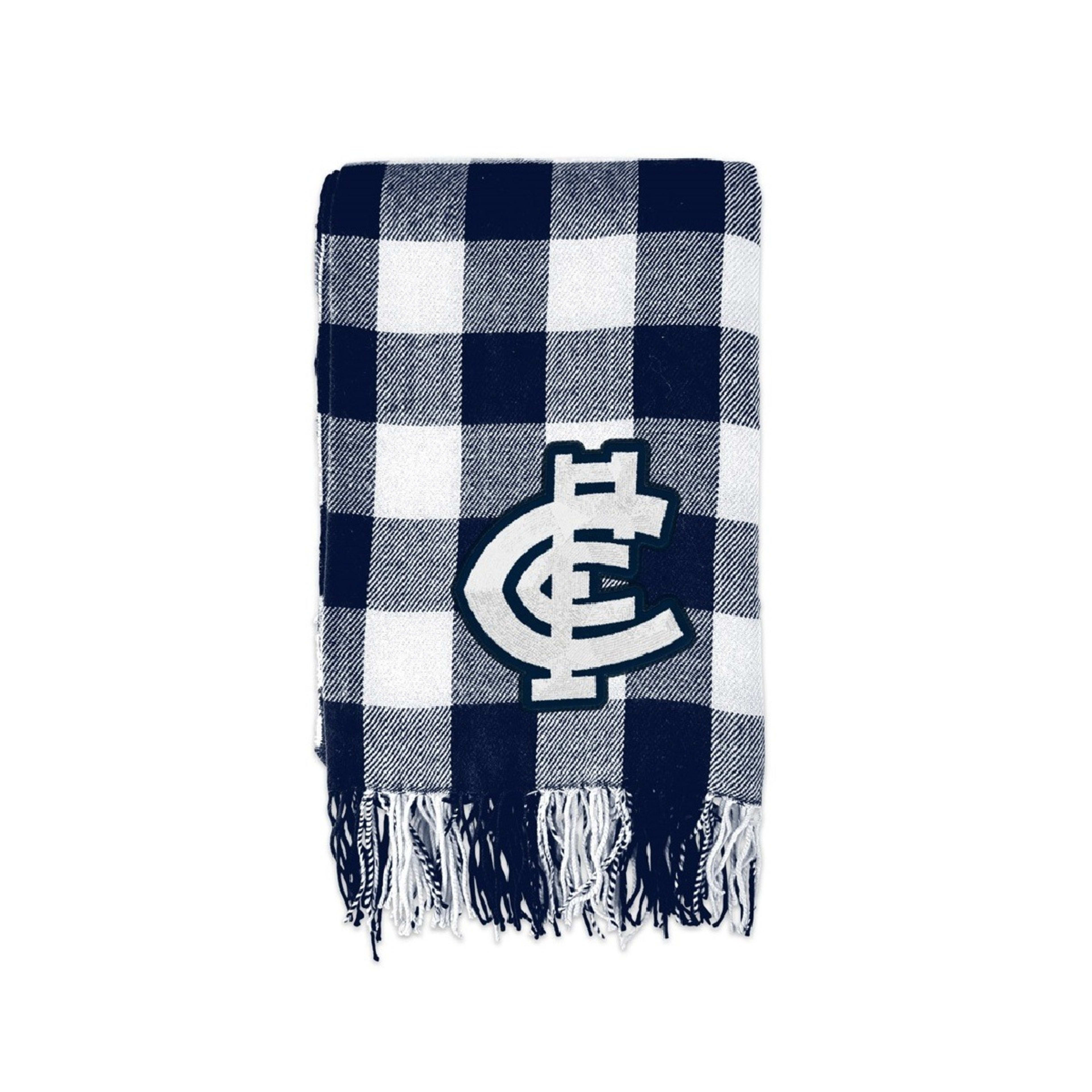 1 AFL Carlton Team Logo Throw