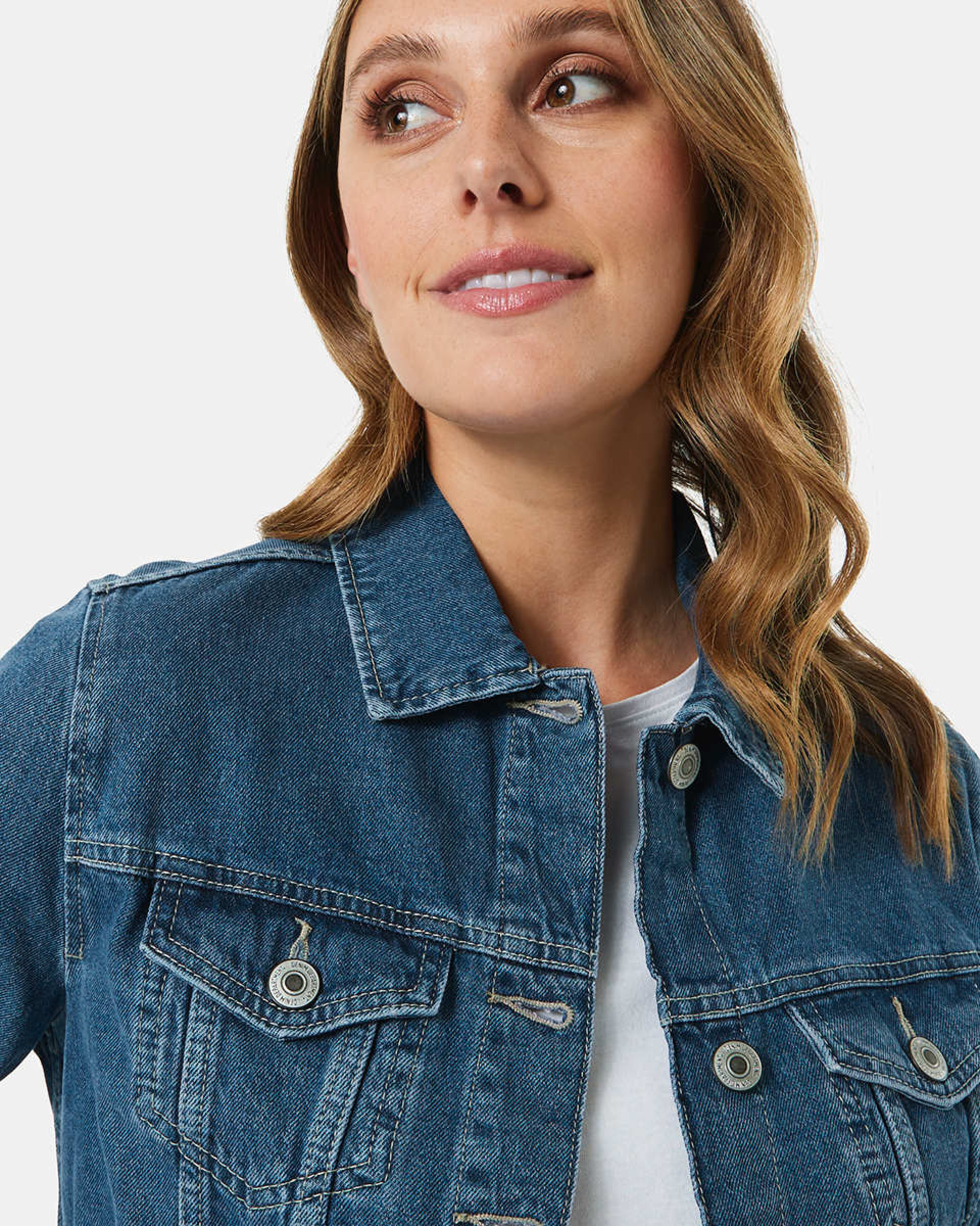 5 Denim Jacket MID WASH, 5 of 7