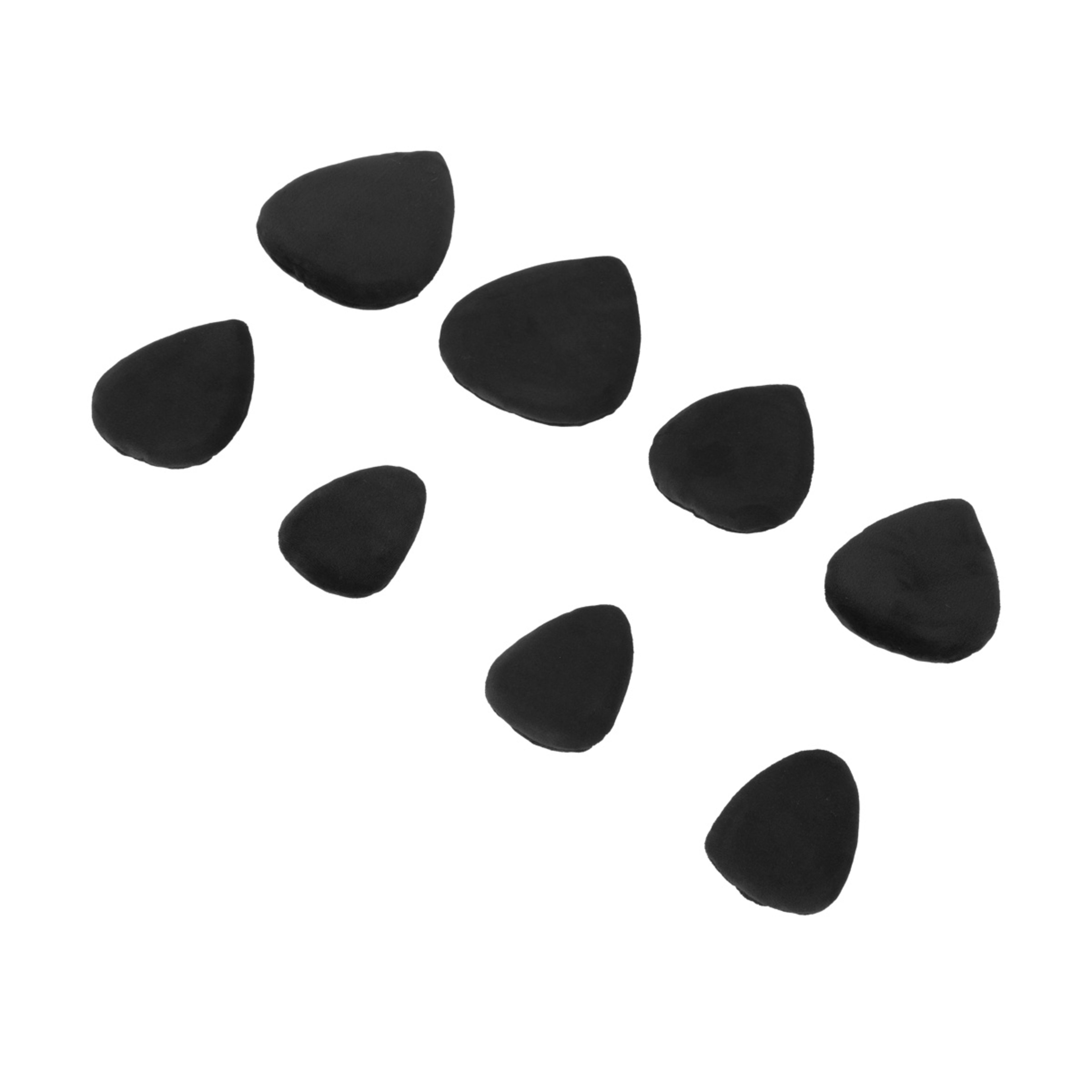 2 OXX Cosmetics 8 Pack Powder Puffs - Black, 2 of 7
