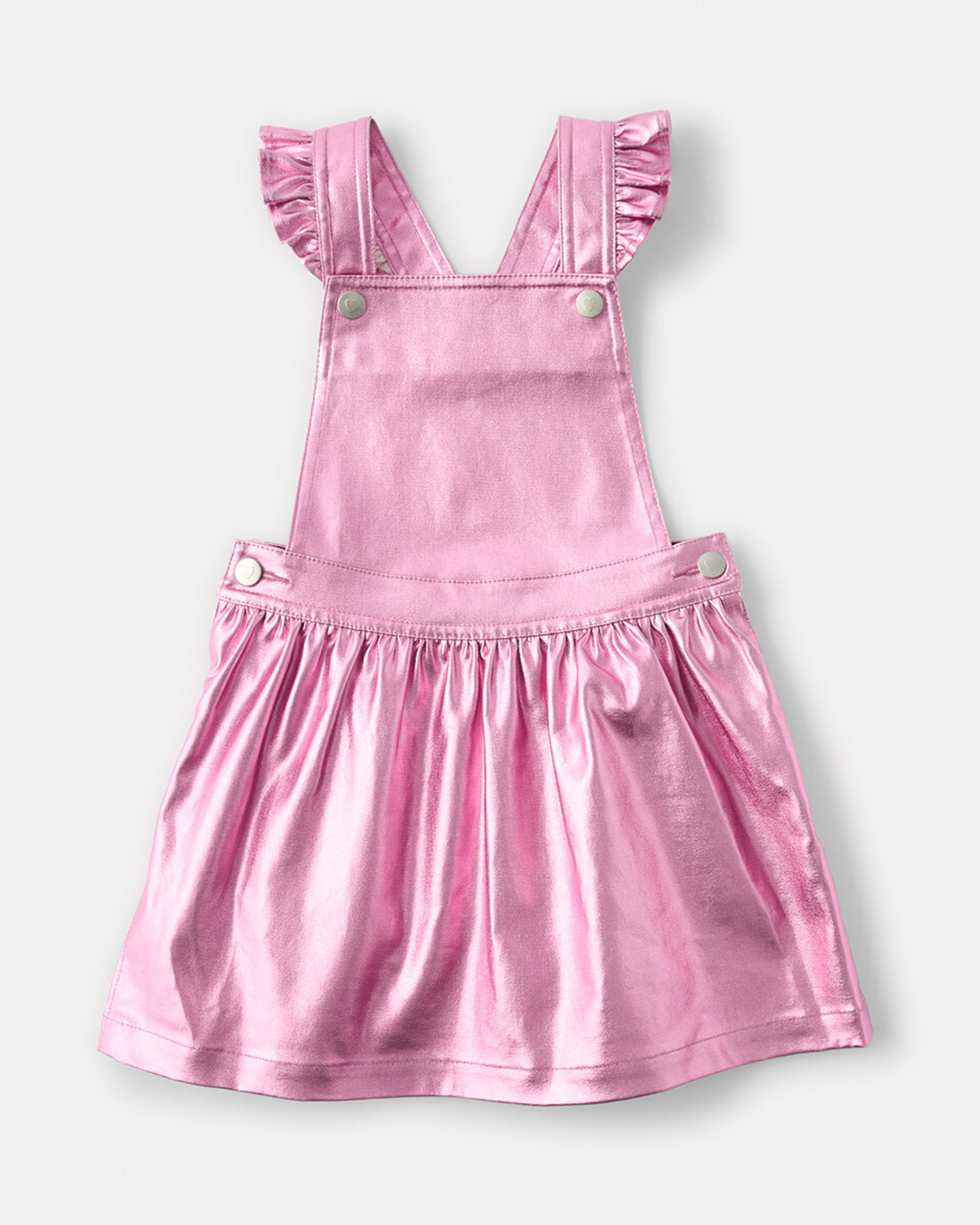 9 Pinafore Dress Pnk Foil S, 9 of 10