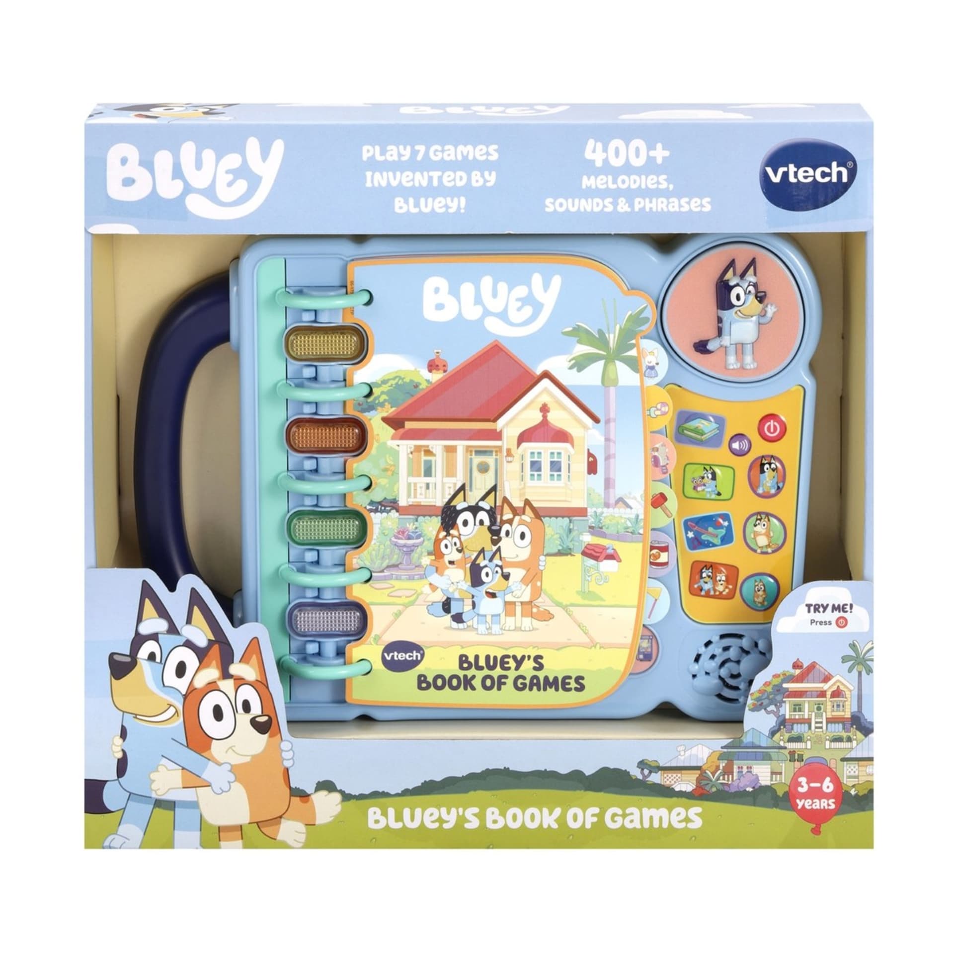 VTech Bluey’s Book of Games Kmart