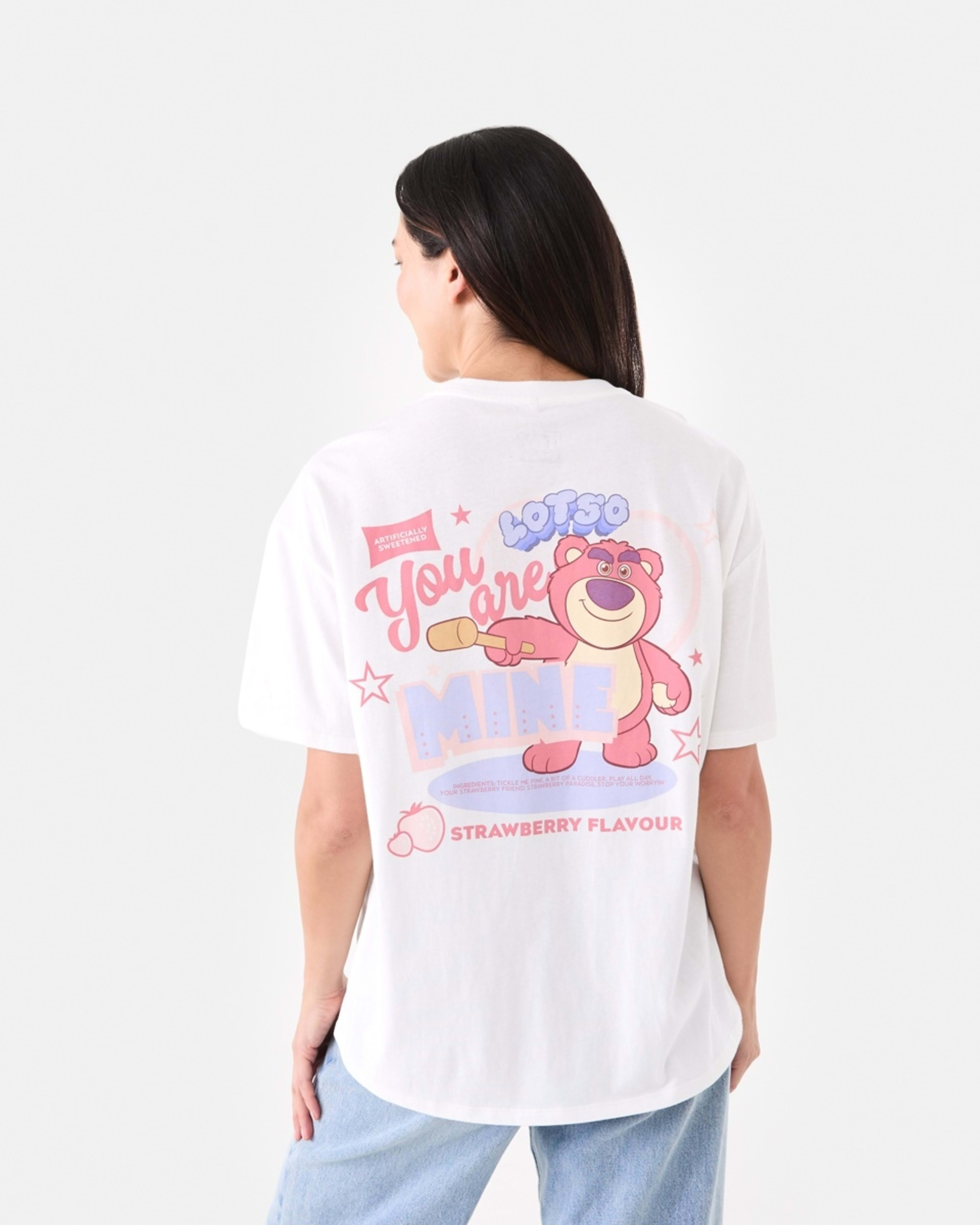 3 Short Sleeve Toy Story License T-shirt Lotso Bear, 3 of 6