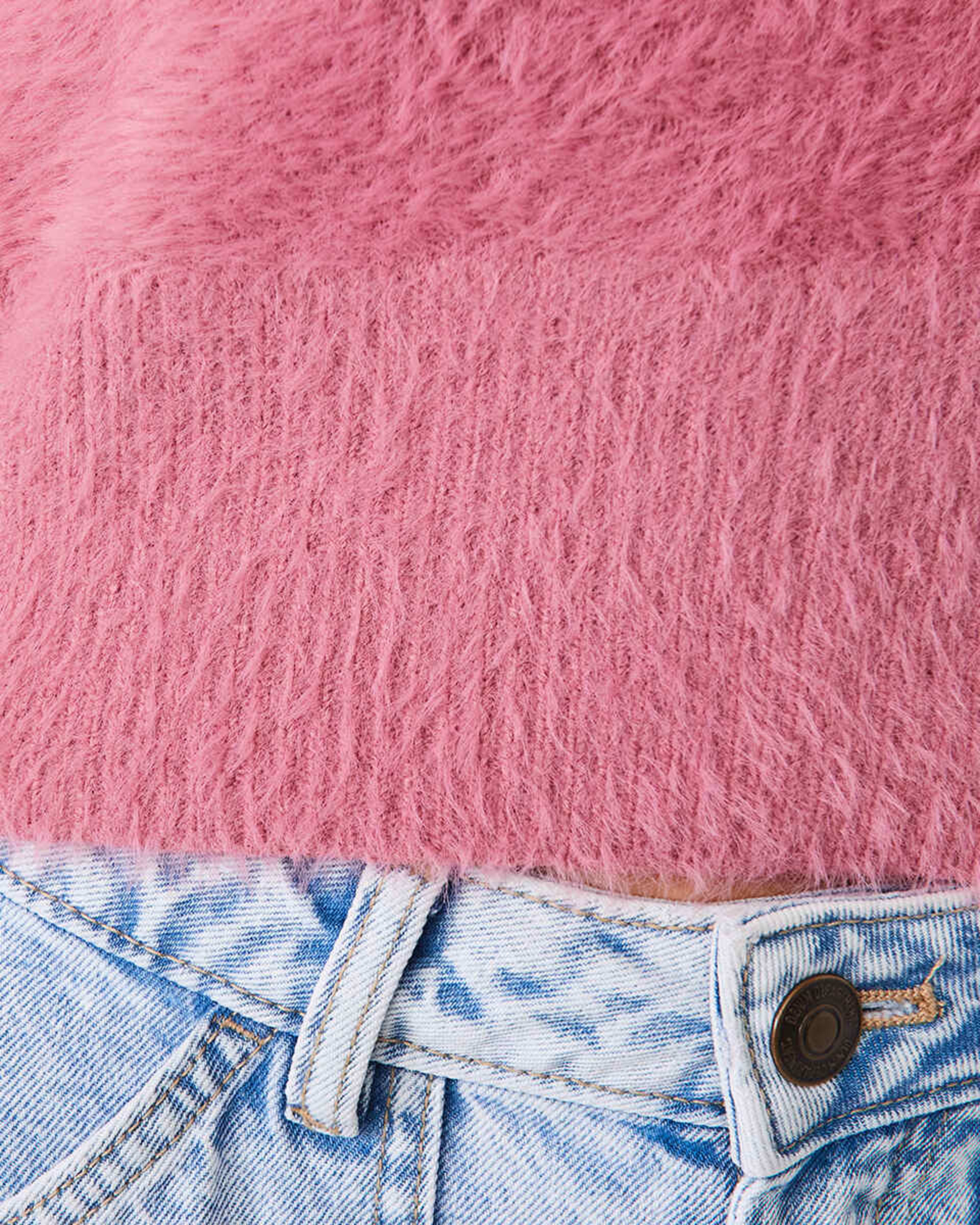 7 Eyelash Jumper Muted Rose, 7 of 10