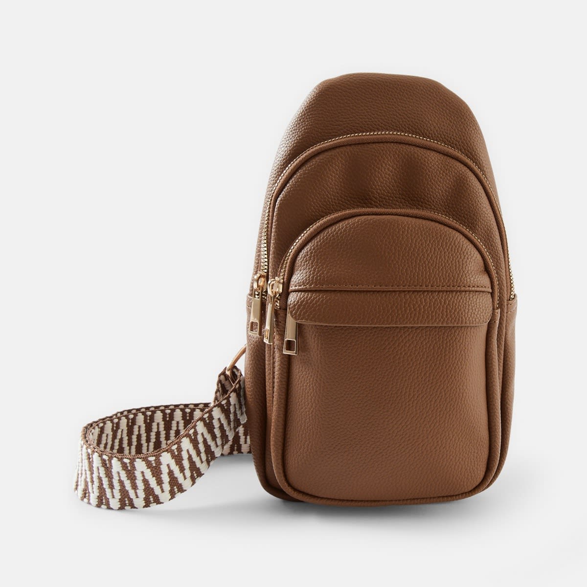 Contrast Pebble Sling Bag Kmart