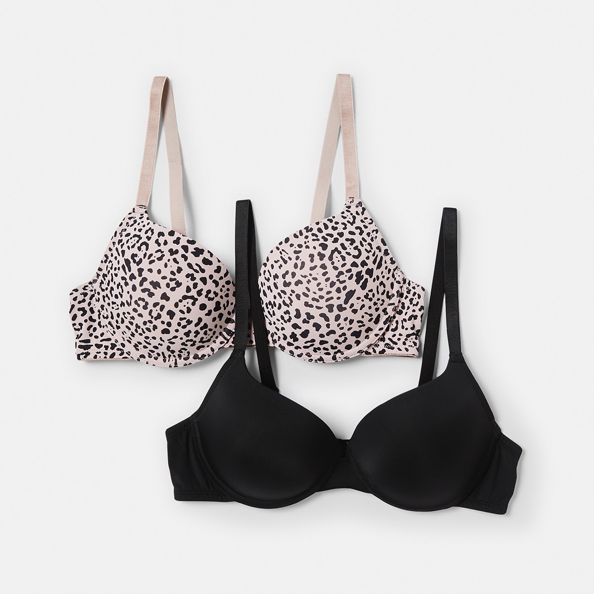 2 Pack Push-Up Bra - Kmart