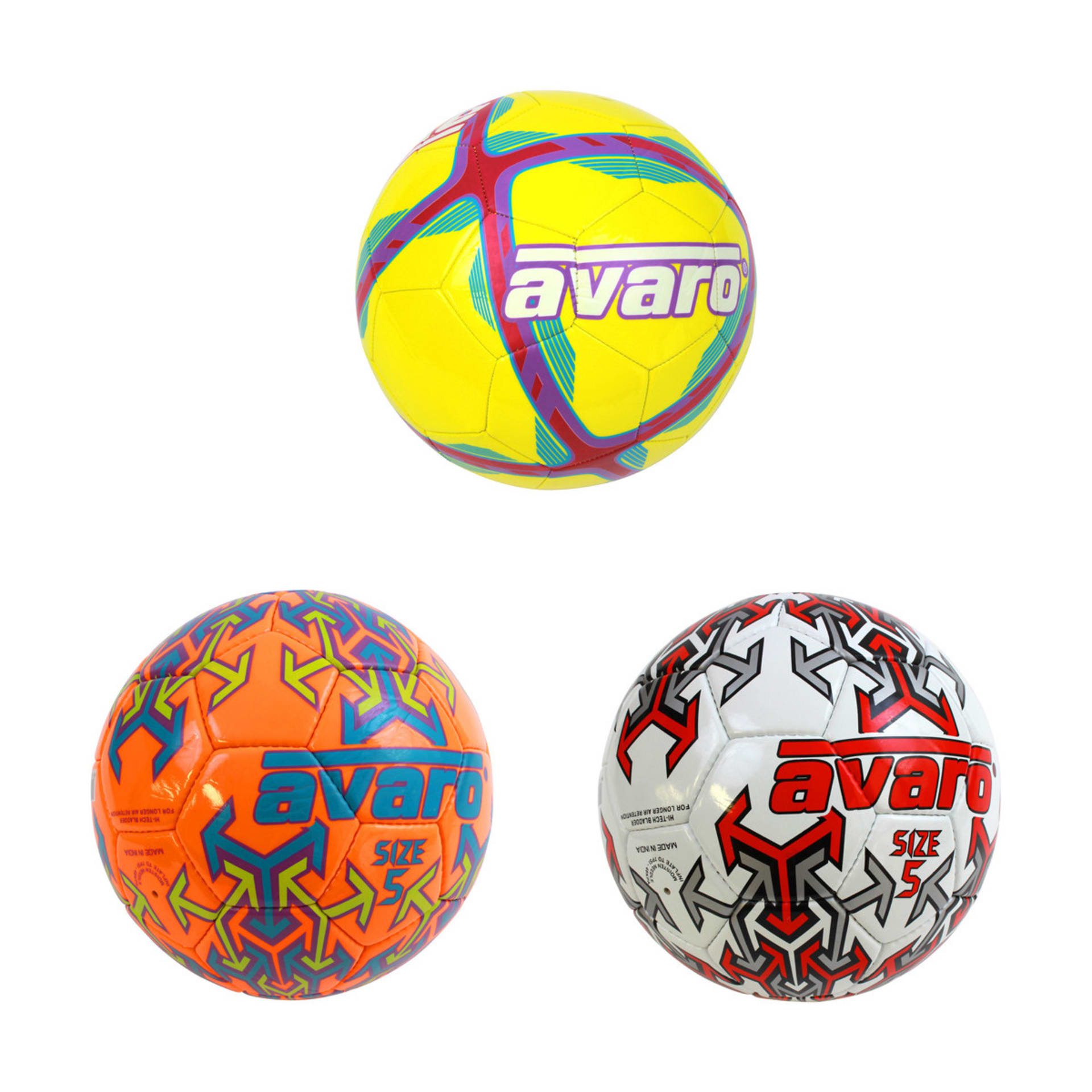 Avaro Soccer Ball Size 5, Assorted Kmart