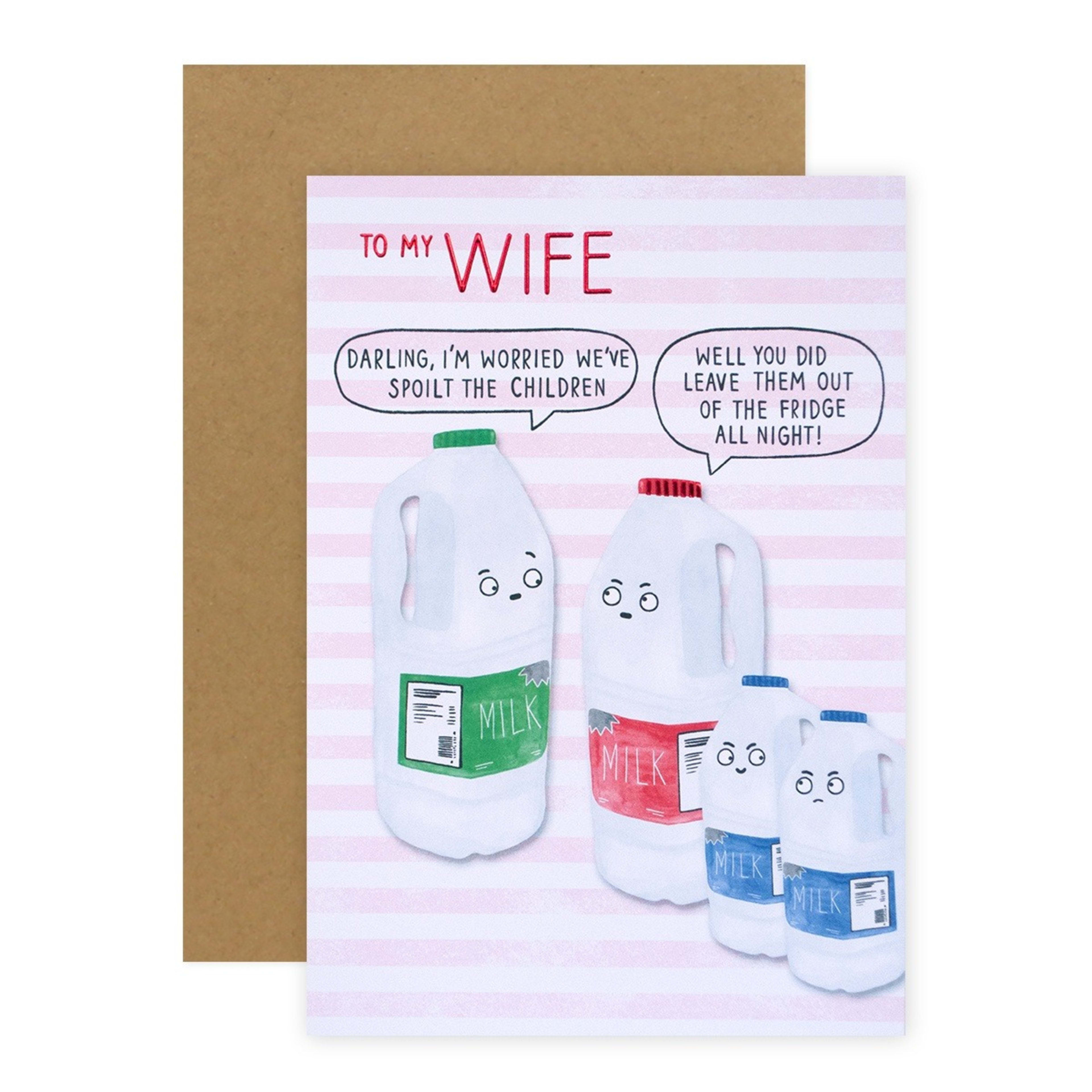1 Hallmark Mother's Day Card to Wife - Pump Up The Pun