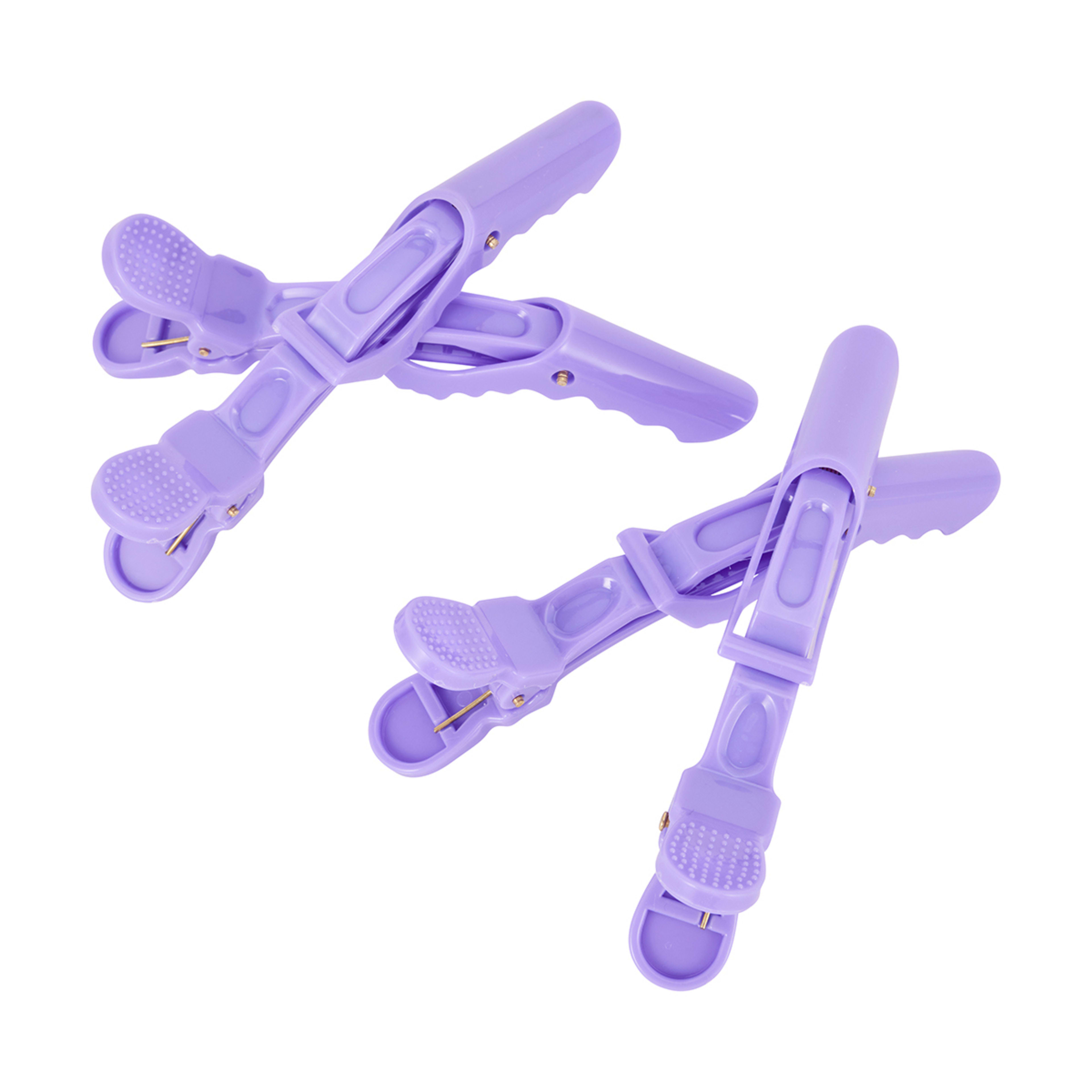 3 OXX Haircare 8 Piece Volumising Hair Clips - Purple, 3 of 4