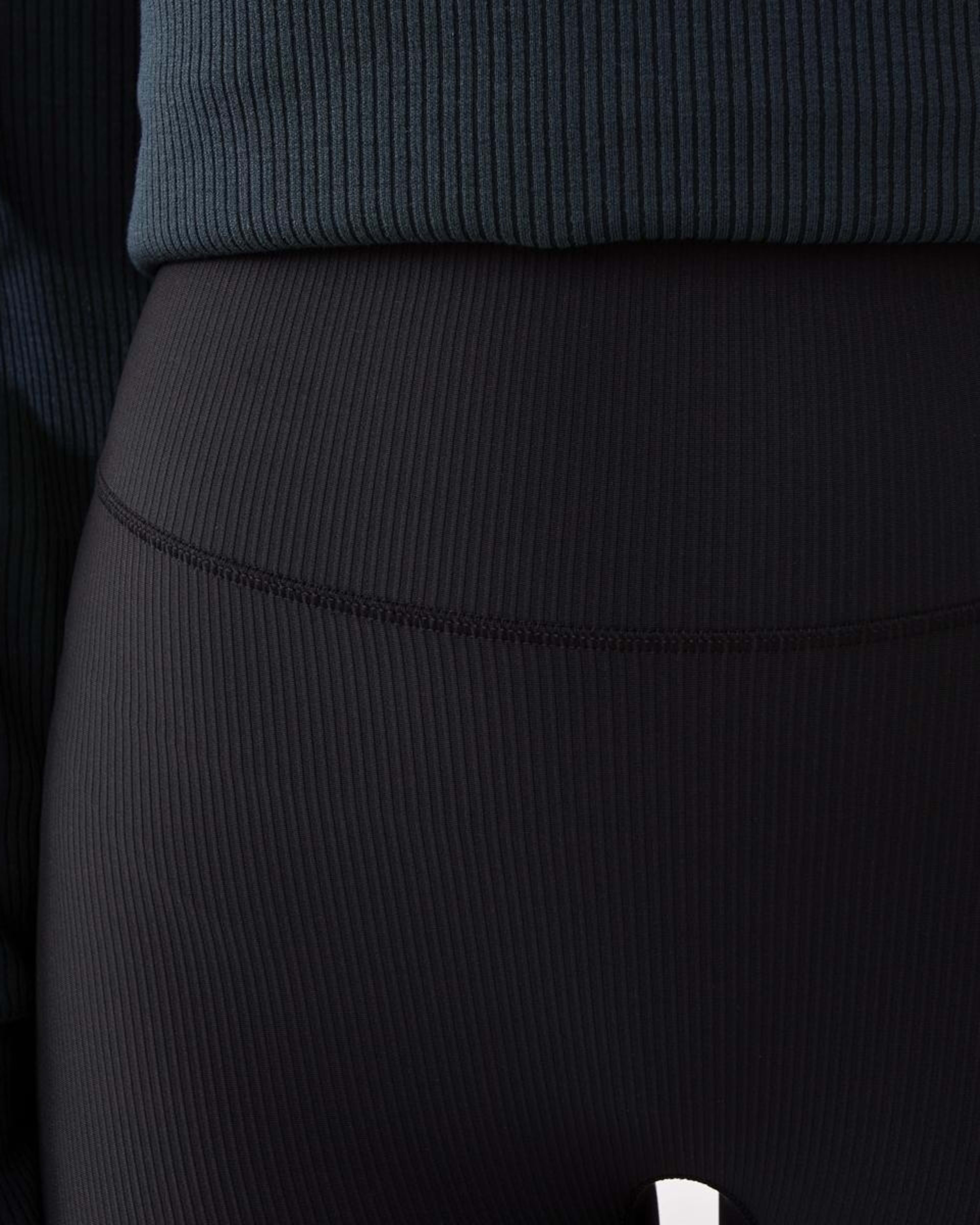 5 Active Womens Rib Leggings BLACK, 5 of 9