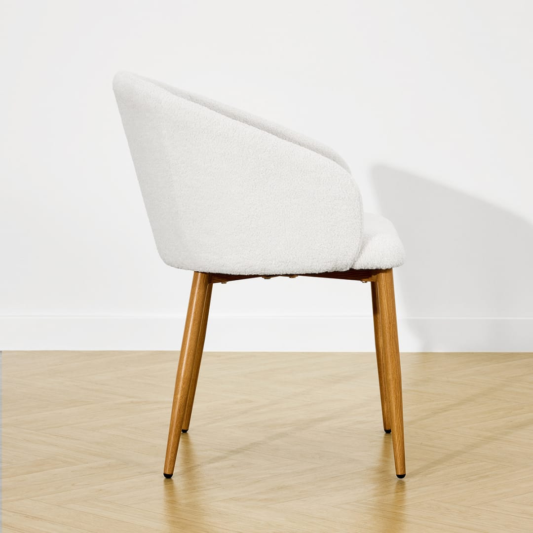 Noah Boucle Chair - Kmart