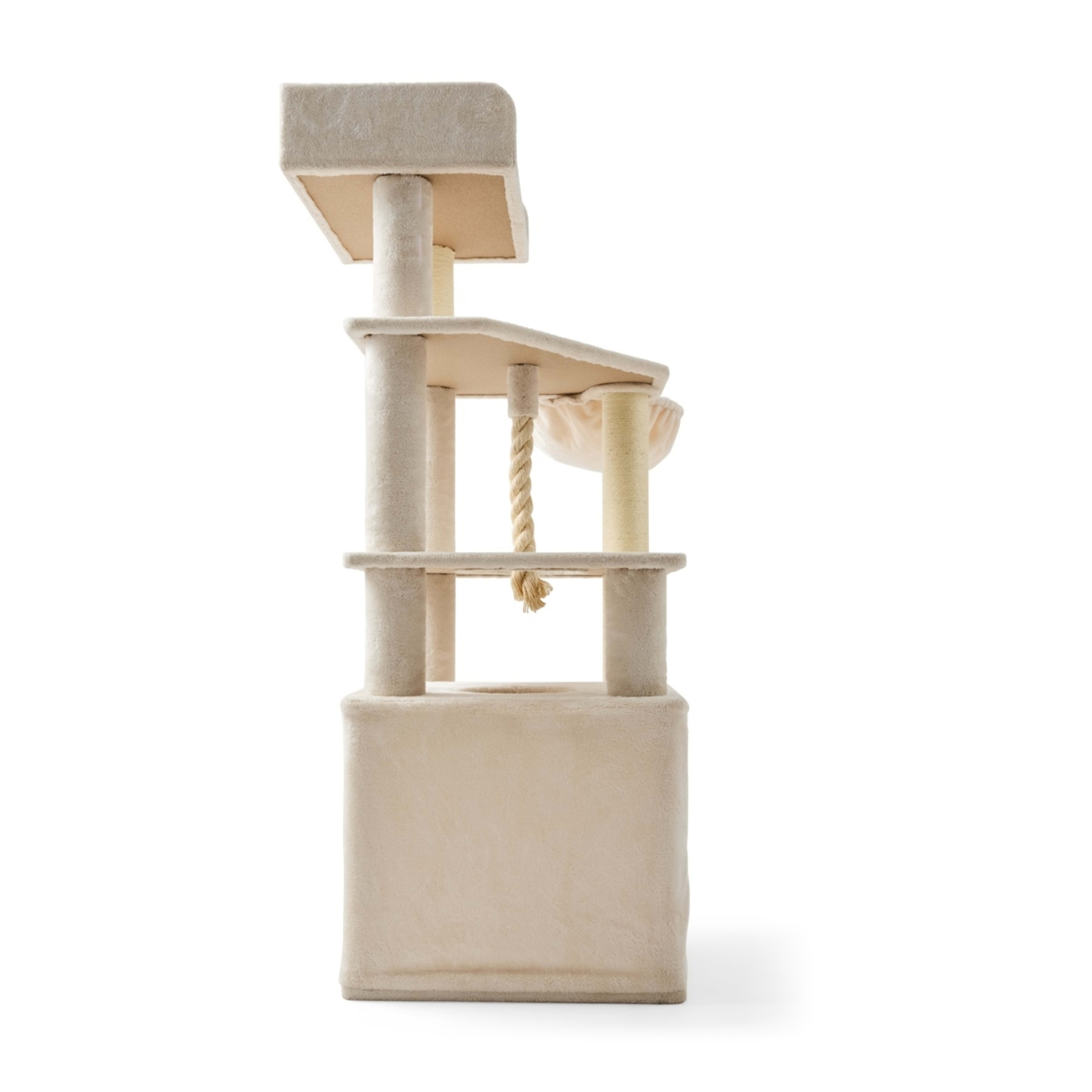 5 Cat Tower - Cream, 5 of 10