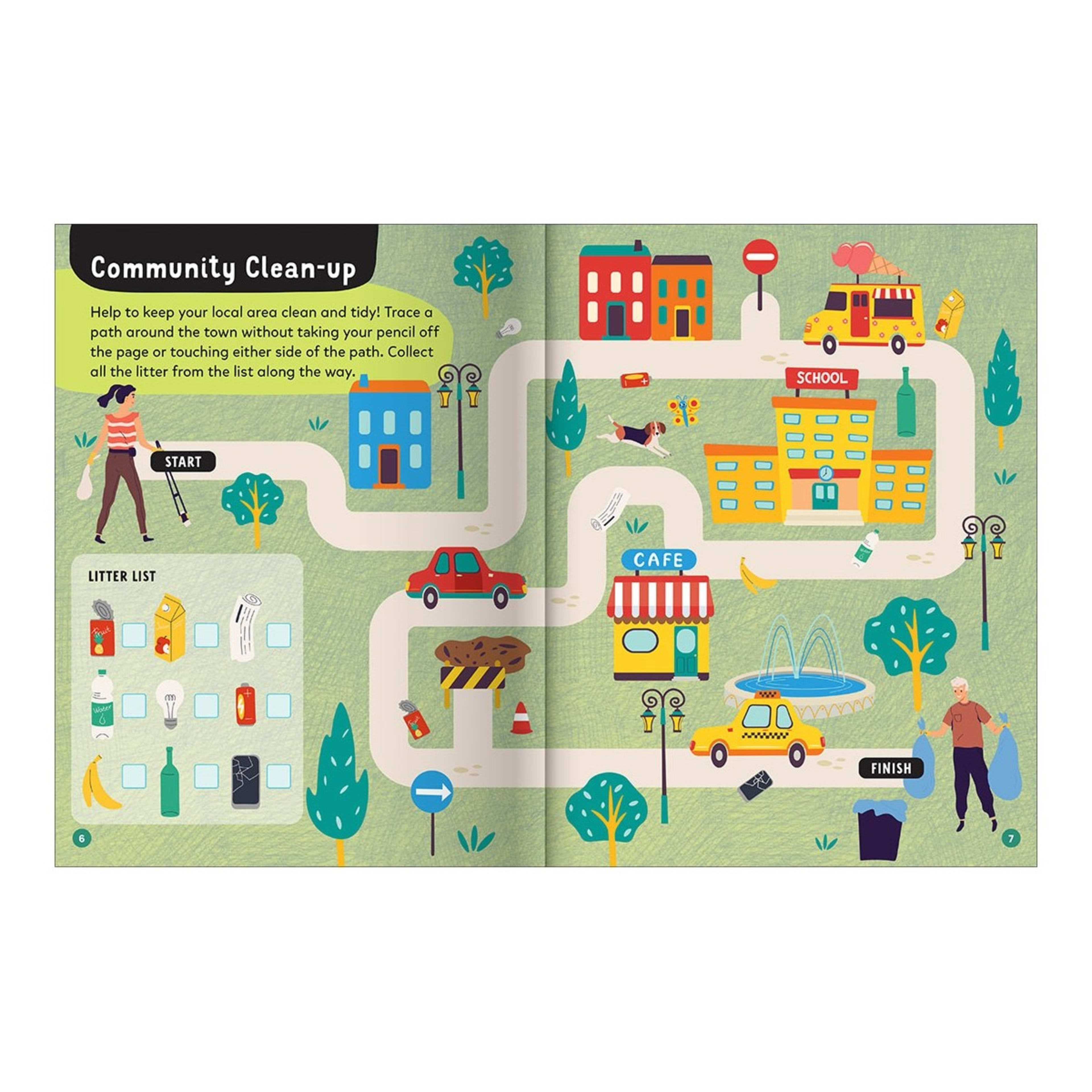 Eco Zoomers My Green Activity Book Kmart