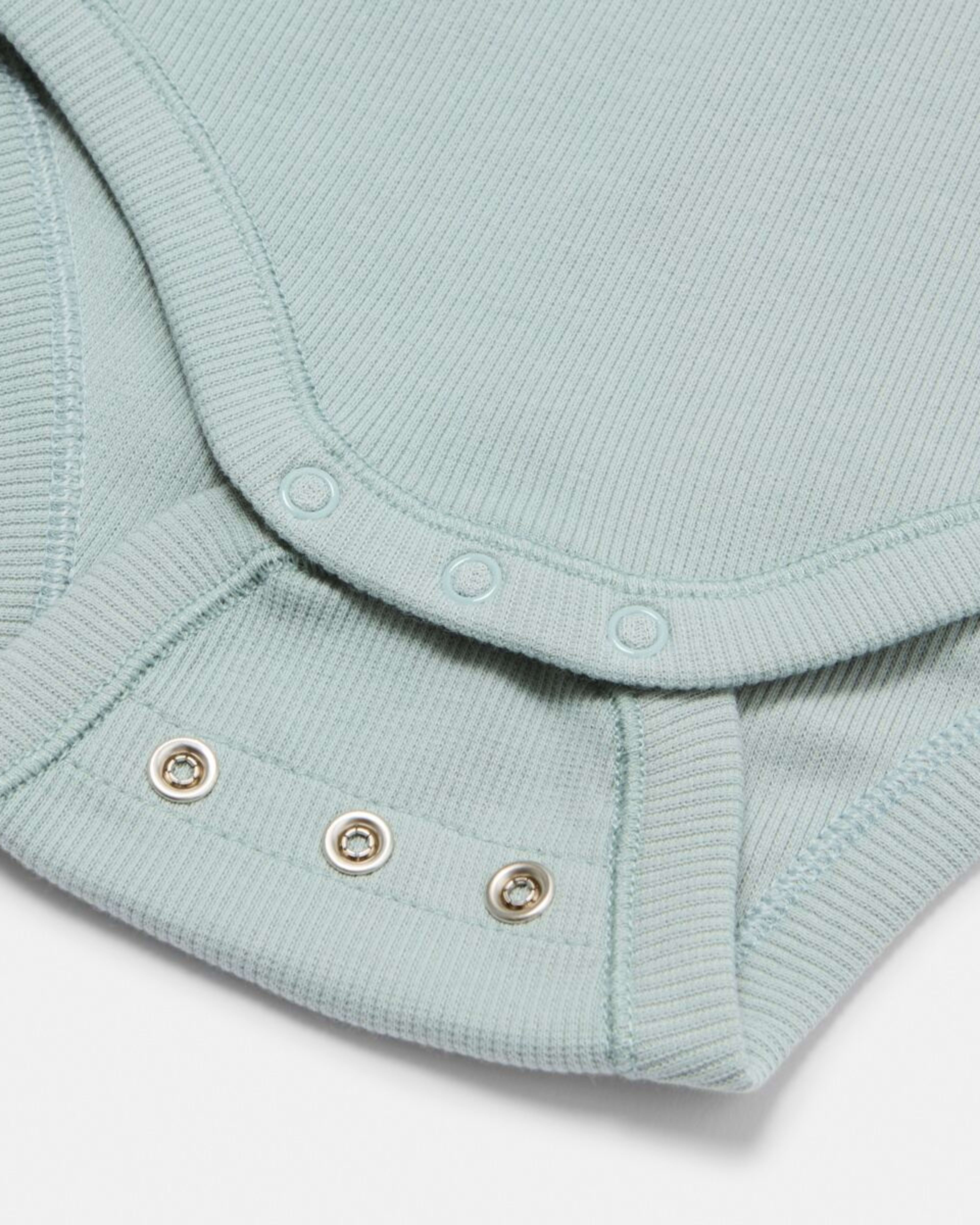 4 Henley Bodysuit Blue Surf, 4 of 4