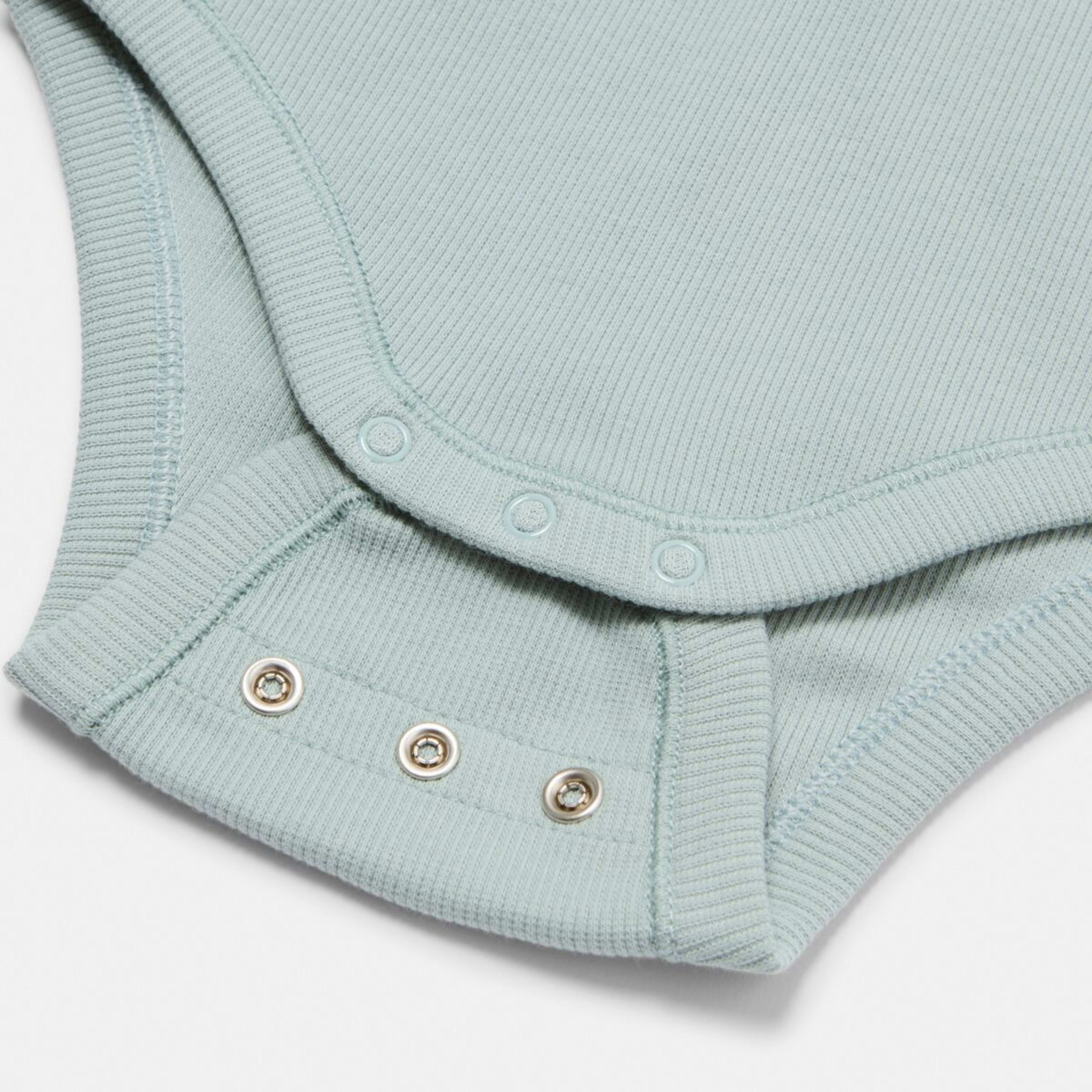 4 Henley Bodysuit Blue Surf, 4 of 4
