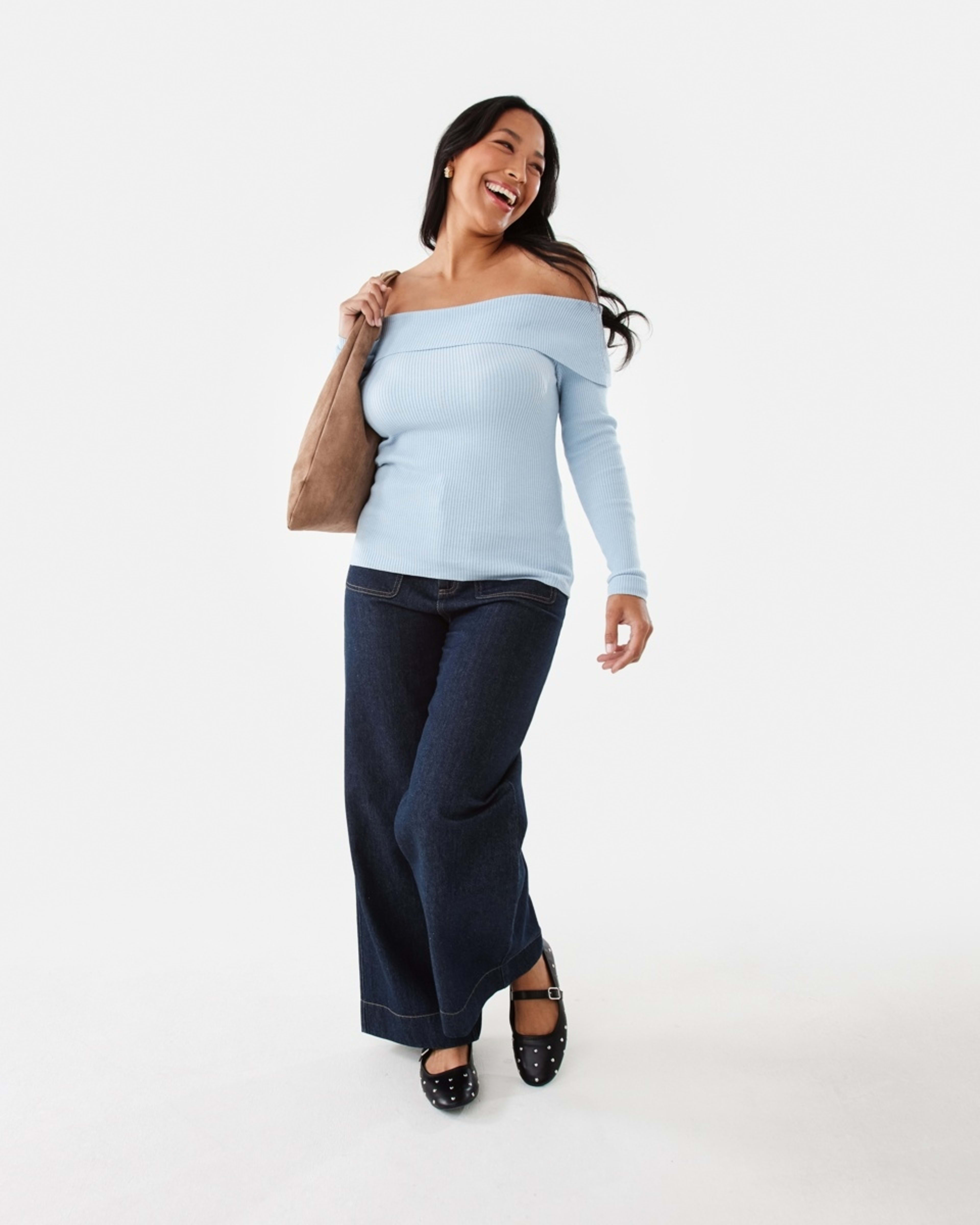 10 Wide Leg Pocket Jeans INDIGO, 10 of 10