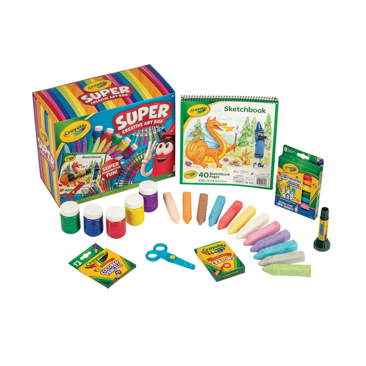 Crayola Super Creative Art Box - Kmart