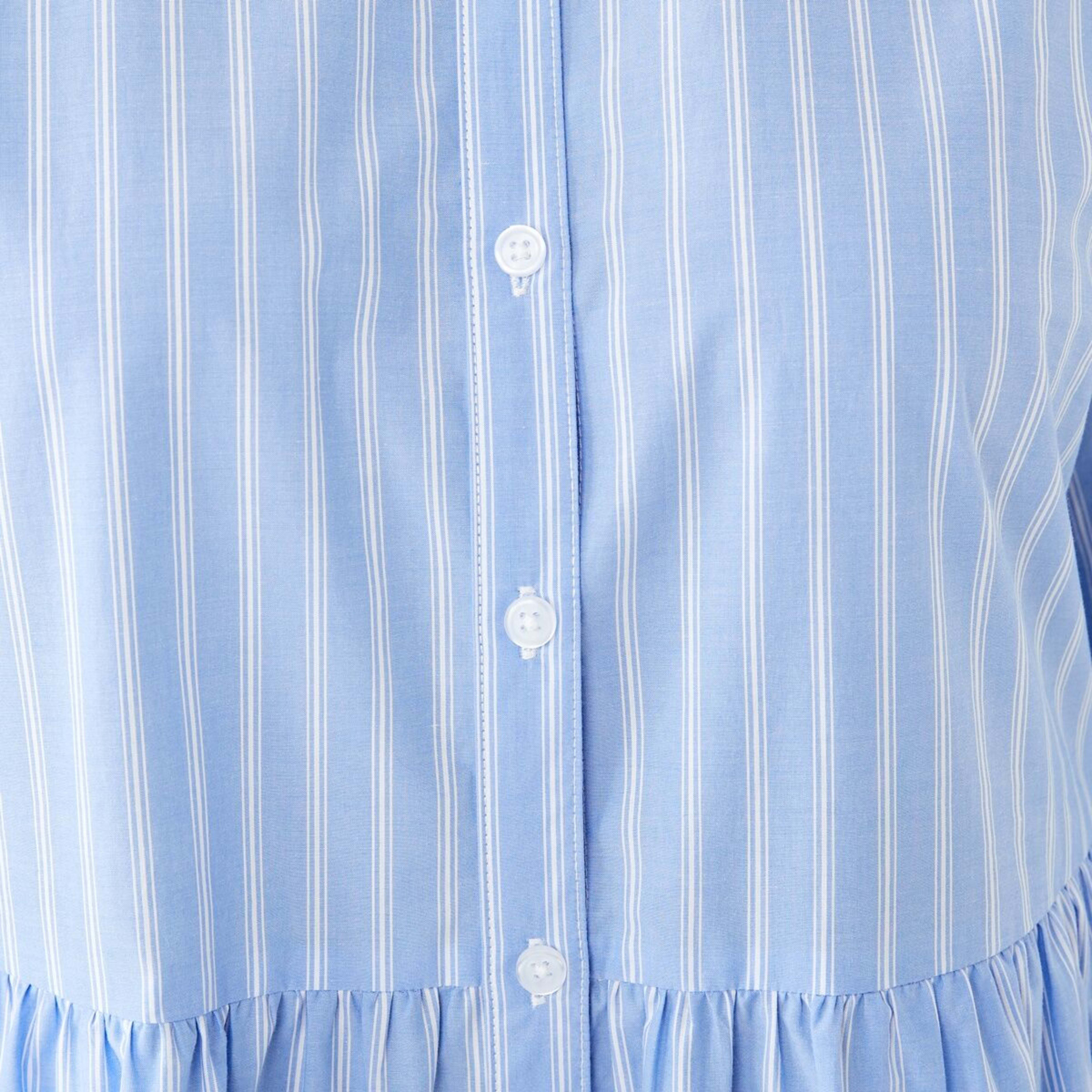 7 Long Sleeve Button Shirt Mini Dress Tina Strp, 7 of 9