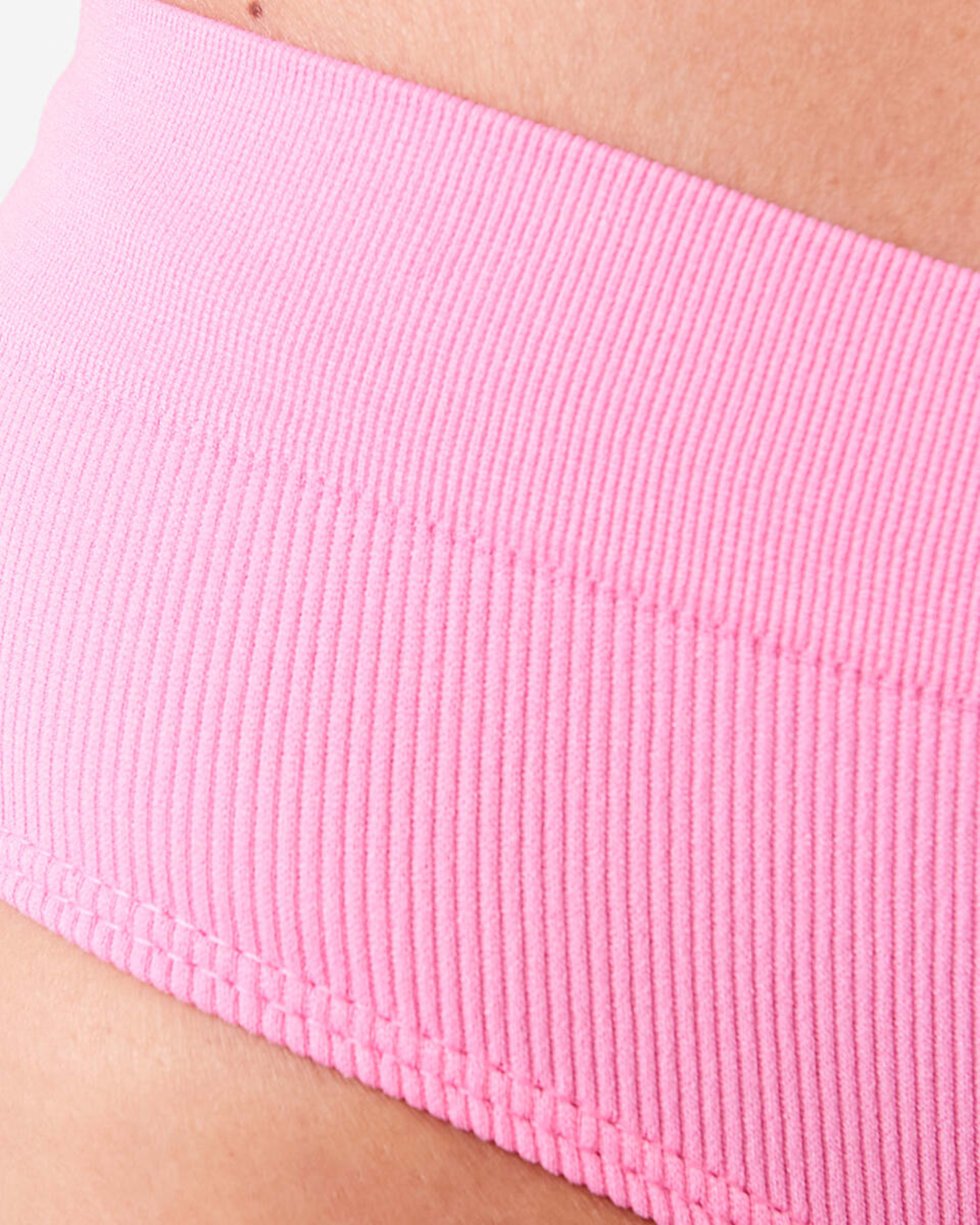 8 3 Pack Ribbed Seamfree Boyleg Briefs BRIGHT LAVENDER, WHITE, LEMON ICING, 8 of 8