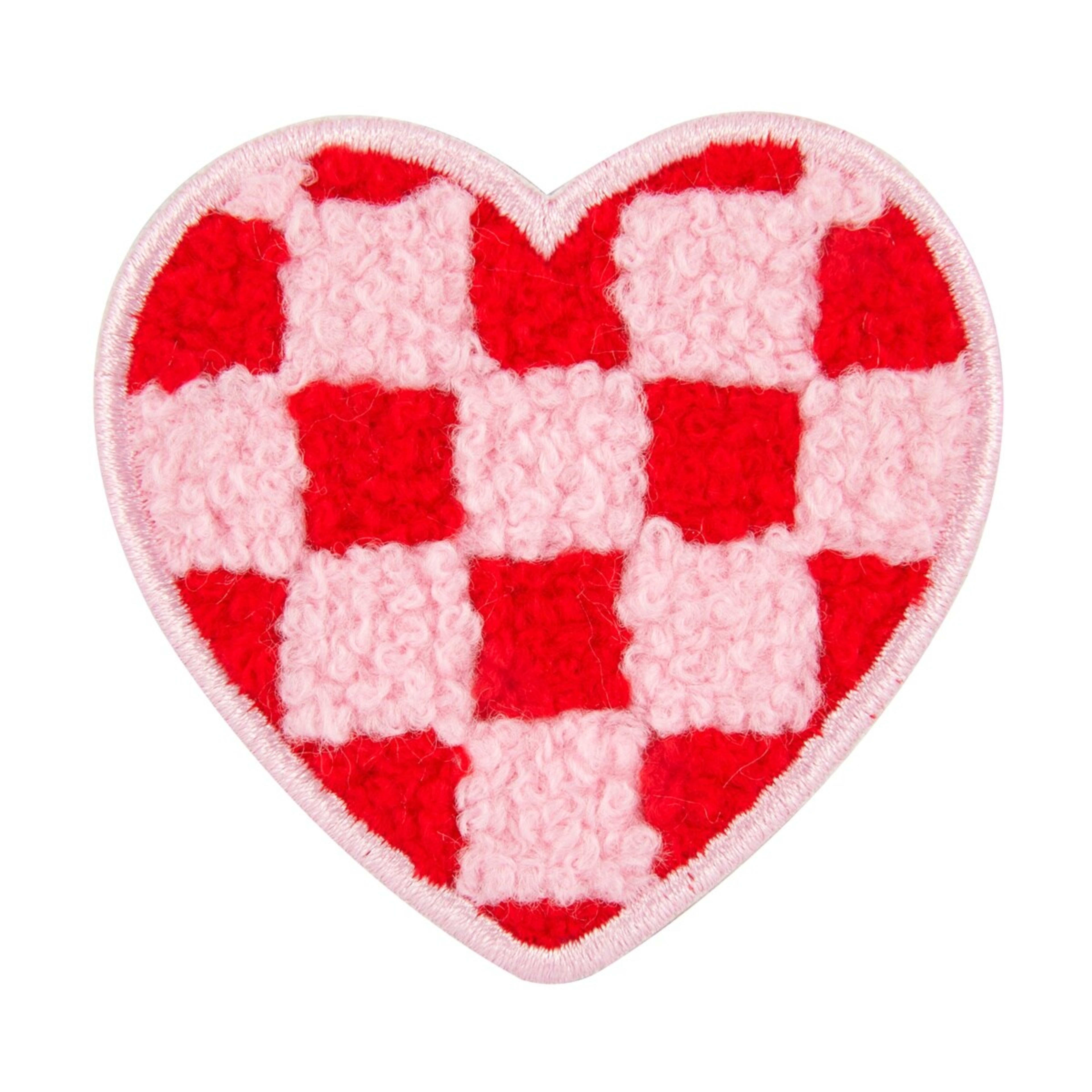 2 Chenille Patch - Heart, 2 of 2