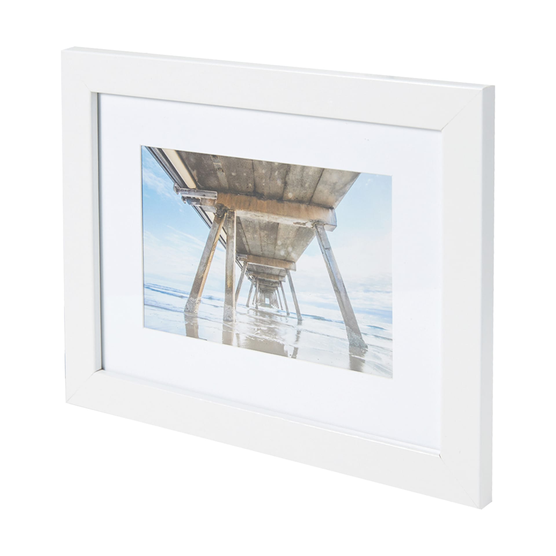 8 Piece Wall Photo Frame Set White Kmart