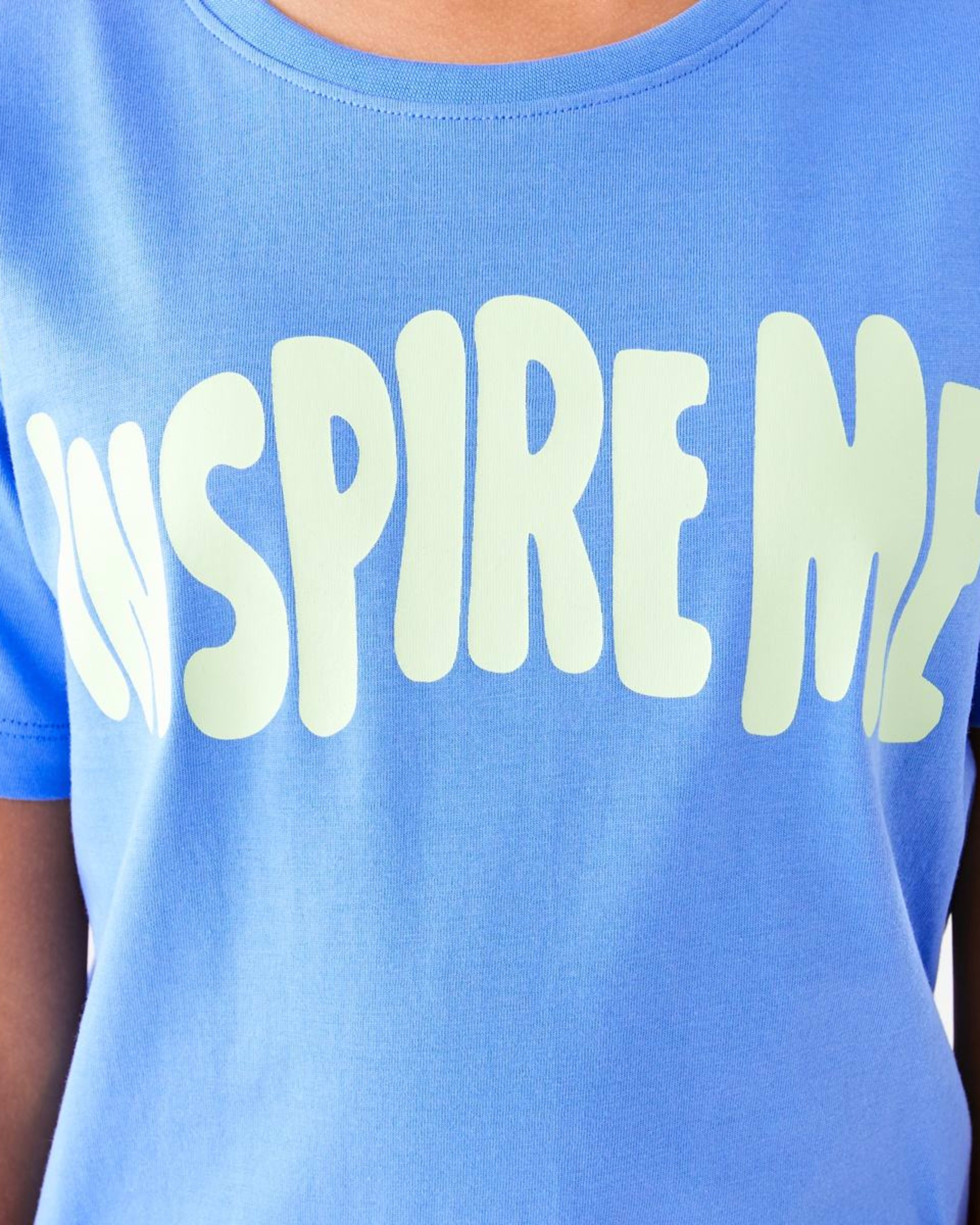 4 Short Sleeve Print T-shirt Blu Inspo, 4 of 8