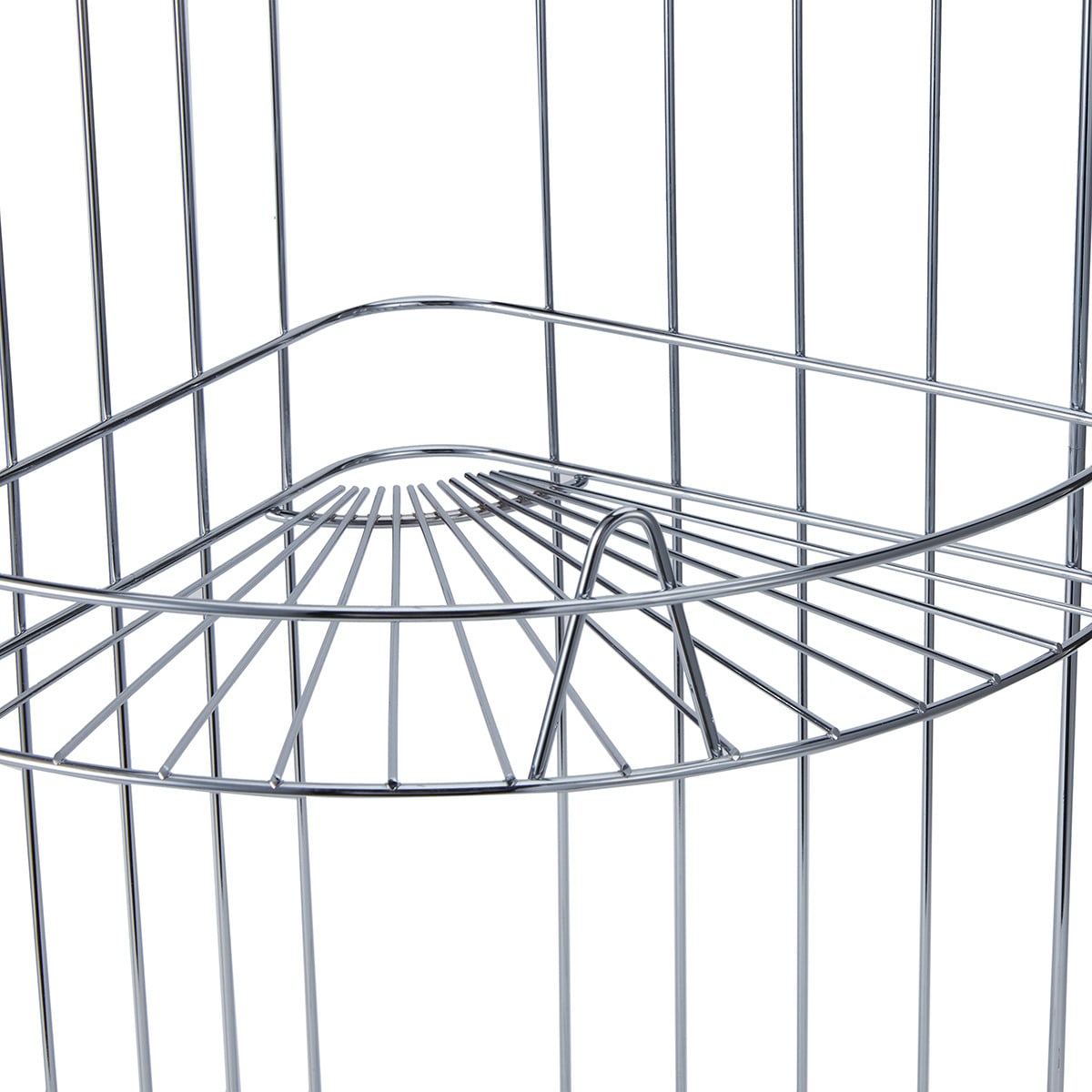 Wire Chrome Corner Caddy Kmart