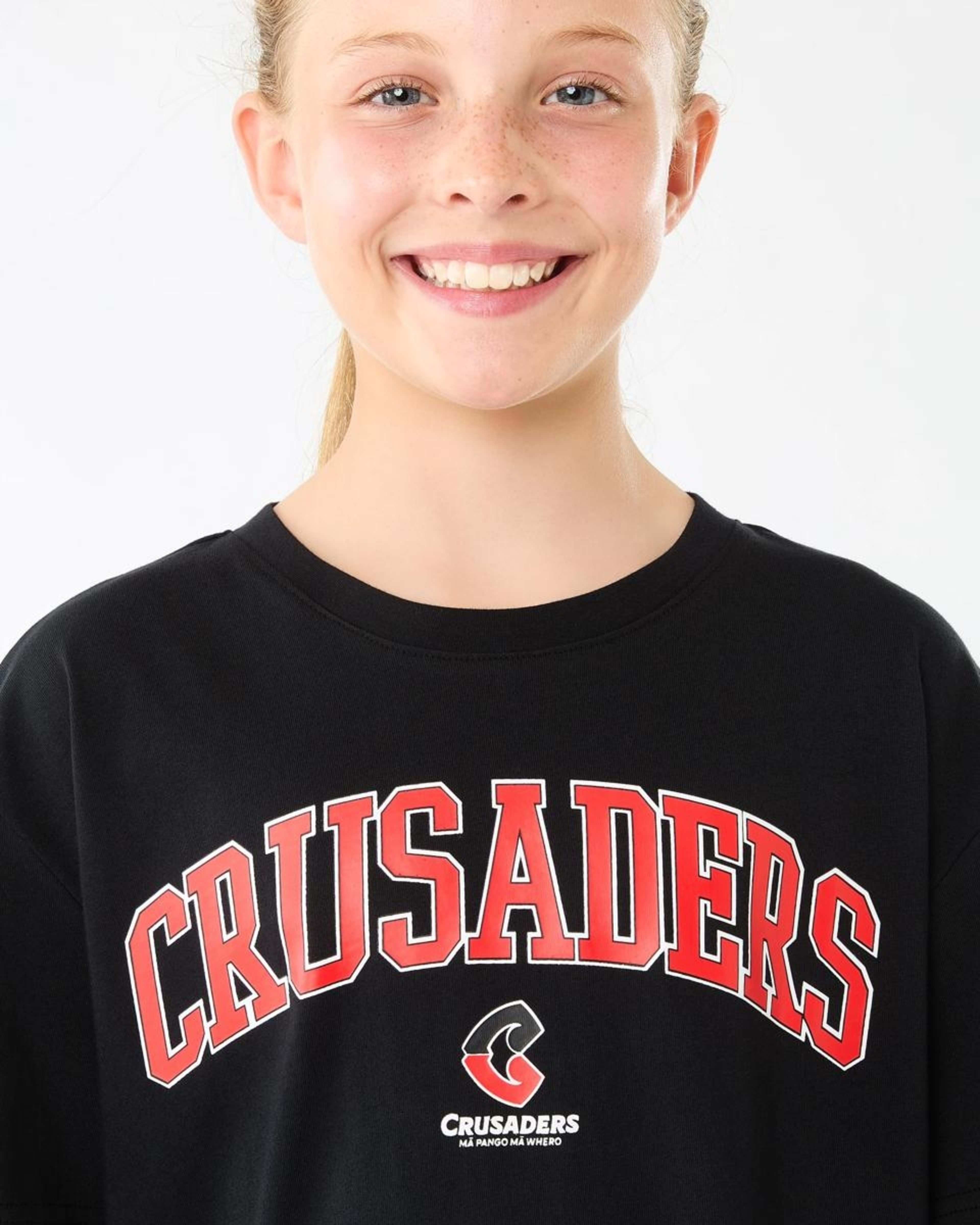 3 Official Super Rugby Youth Jersey T-shirt Crusaders, 3 of 6