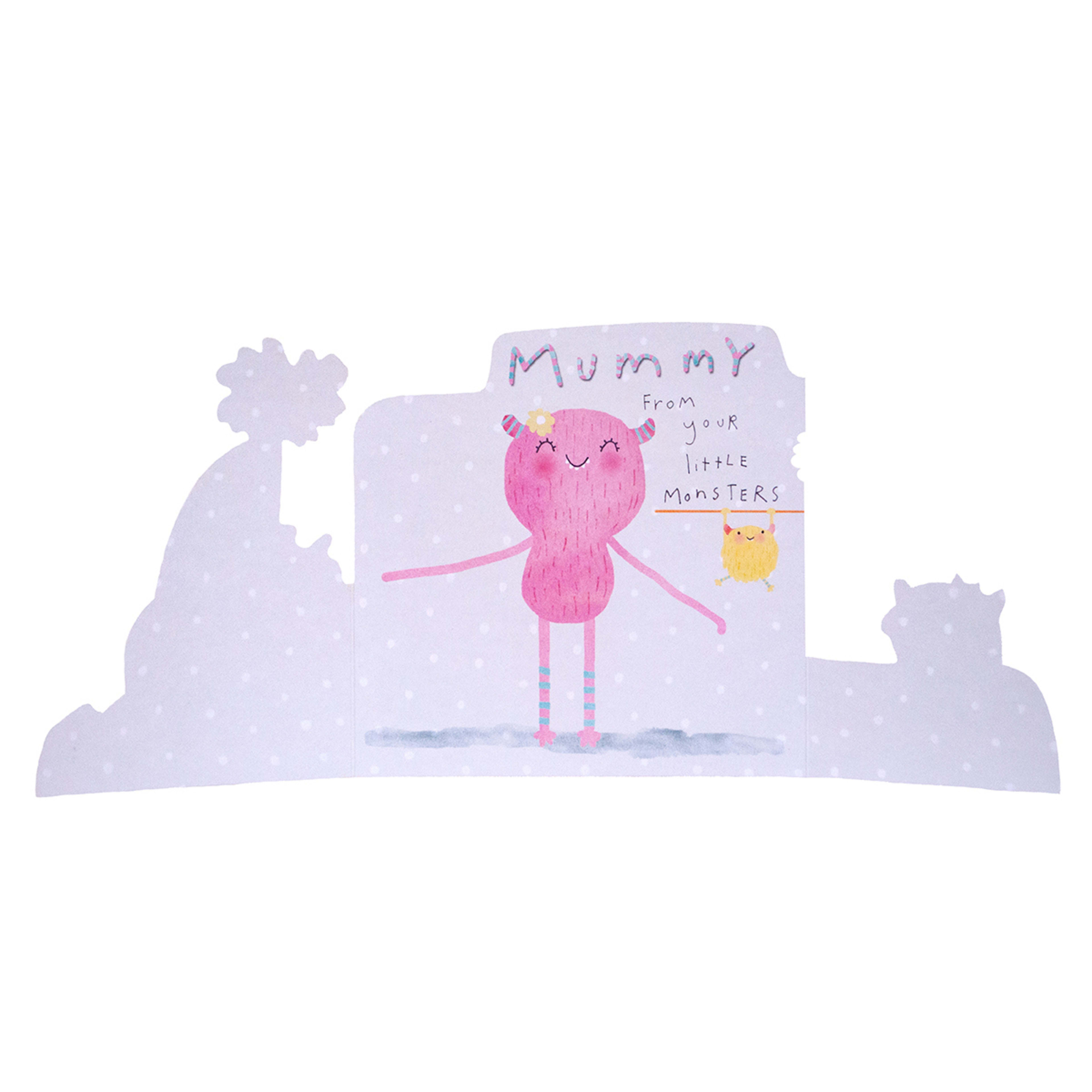 2 Hallmark Mother's Day Card - Little Monsters, 2 of 2