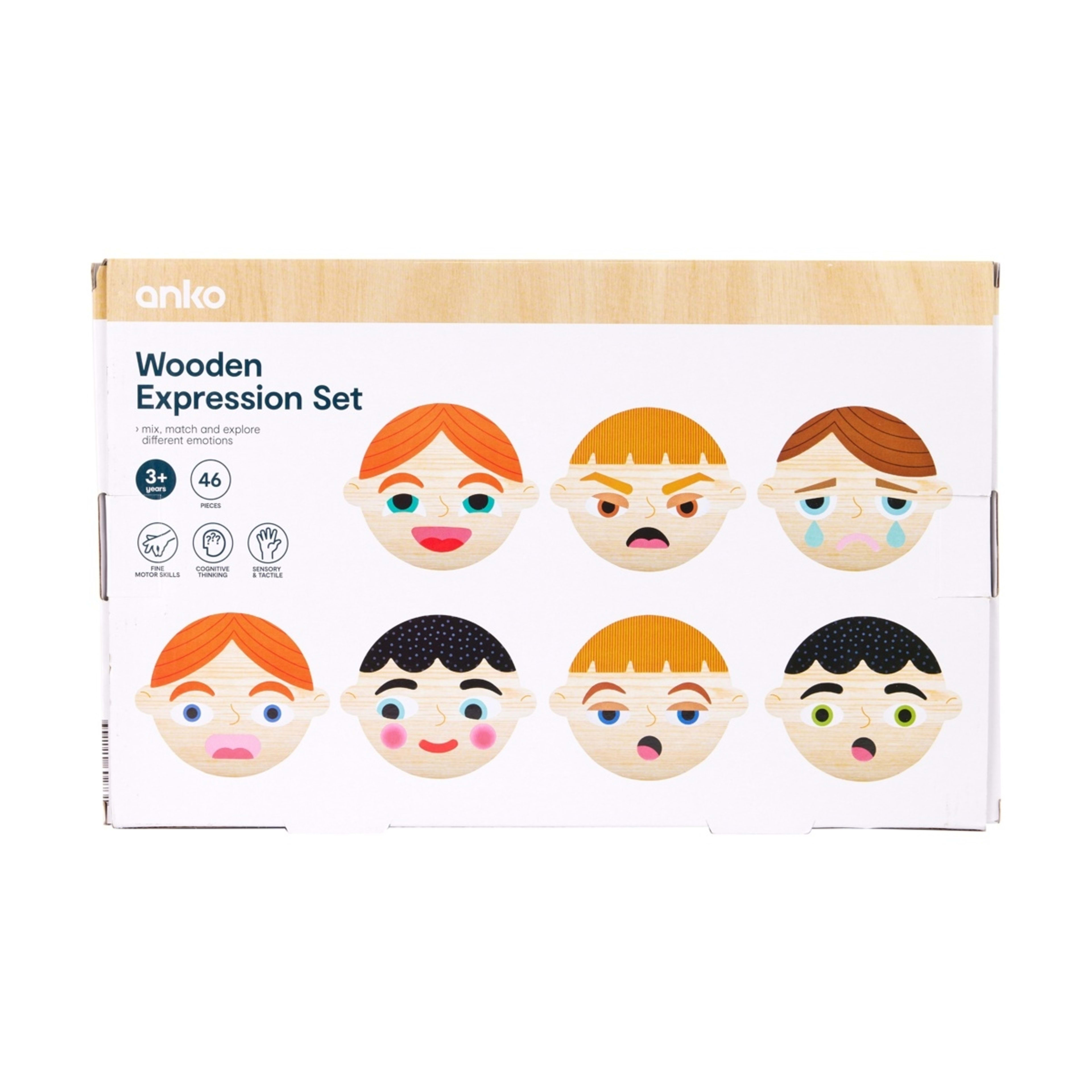7 46 Piece Wooden Expression Set, 7 of 7