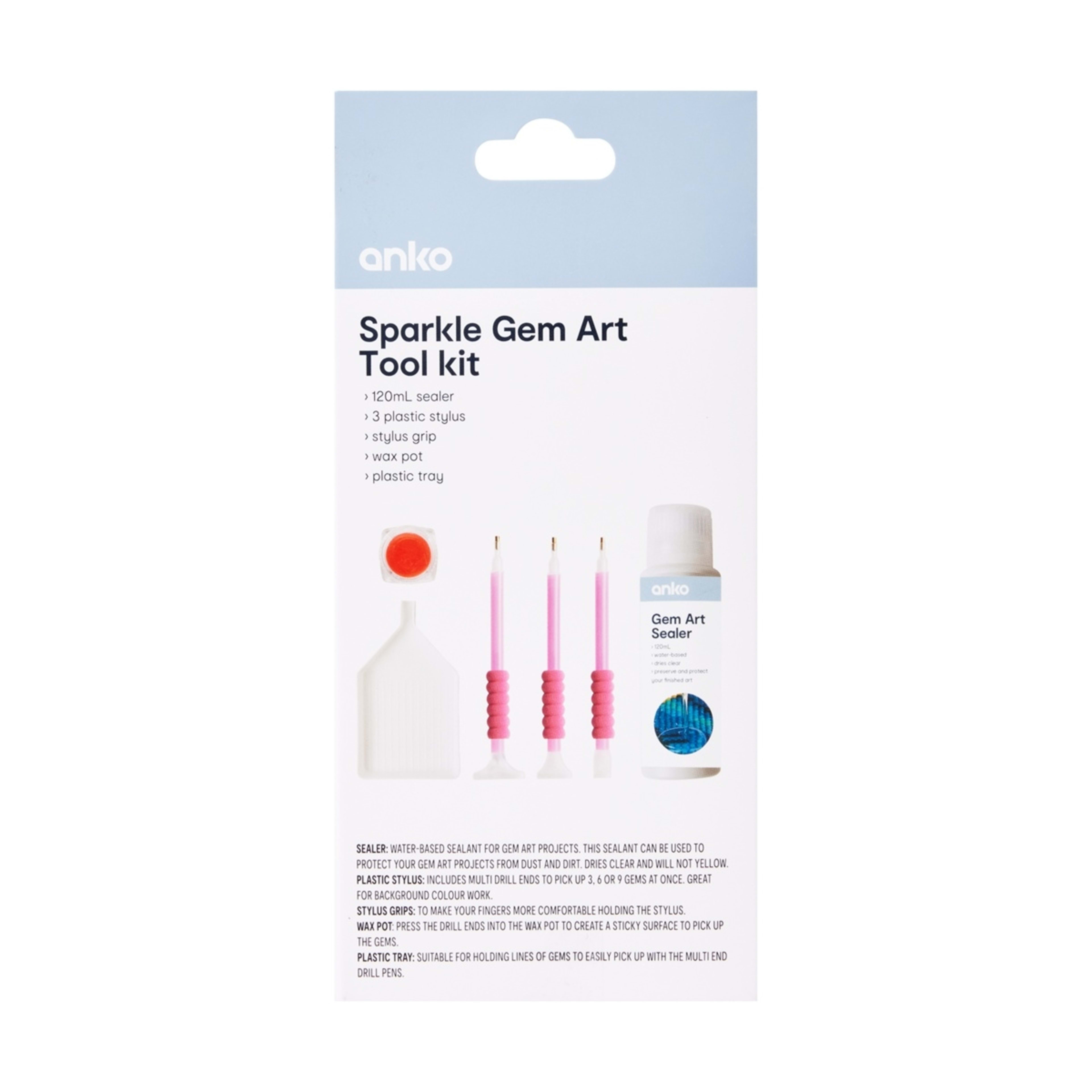 3 Sparkle Gem Art Tool Kit, 3 of 3