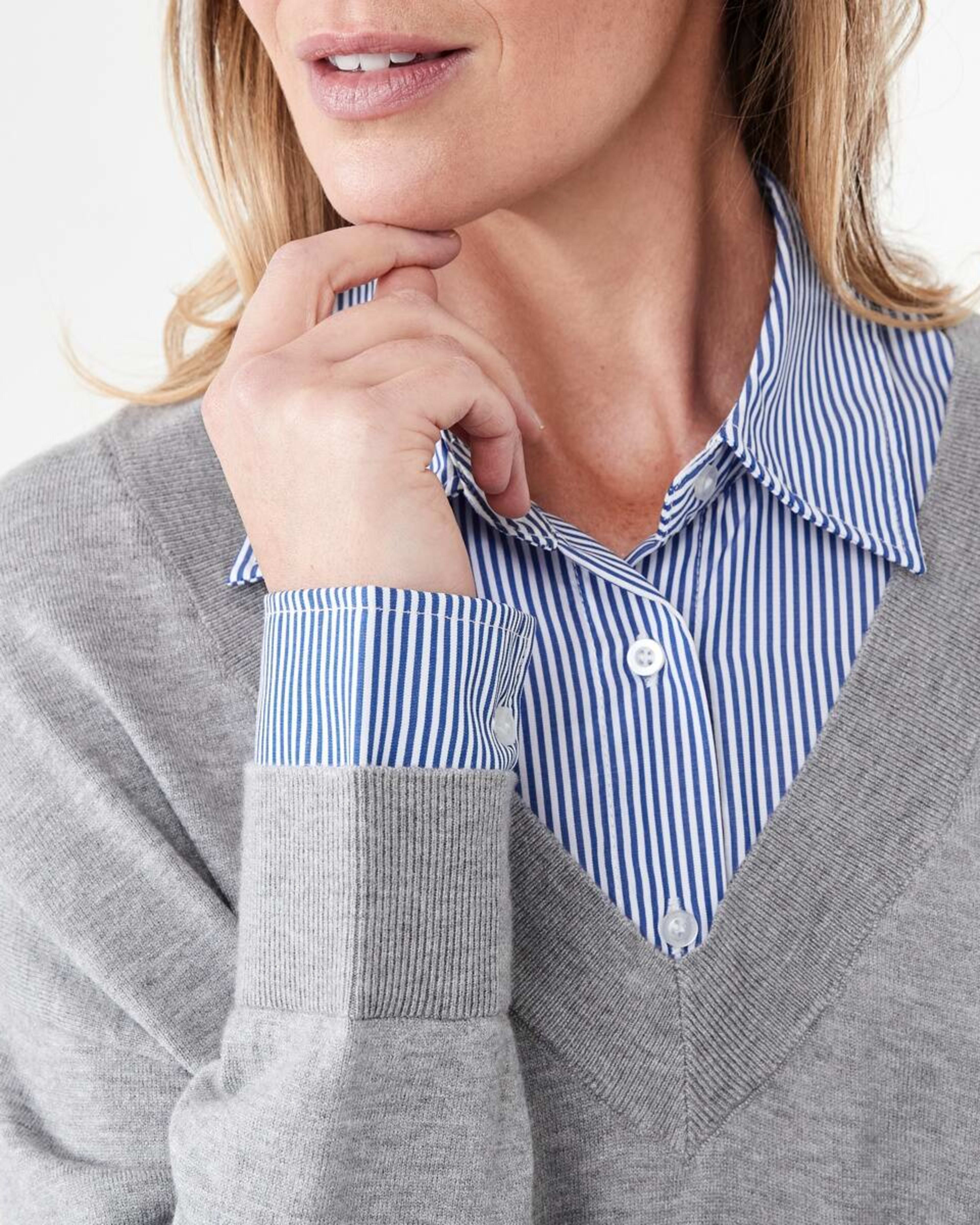 6 Twofer Jumper Grey Marle, 6 of 7