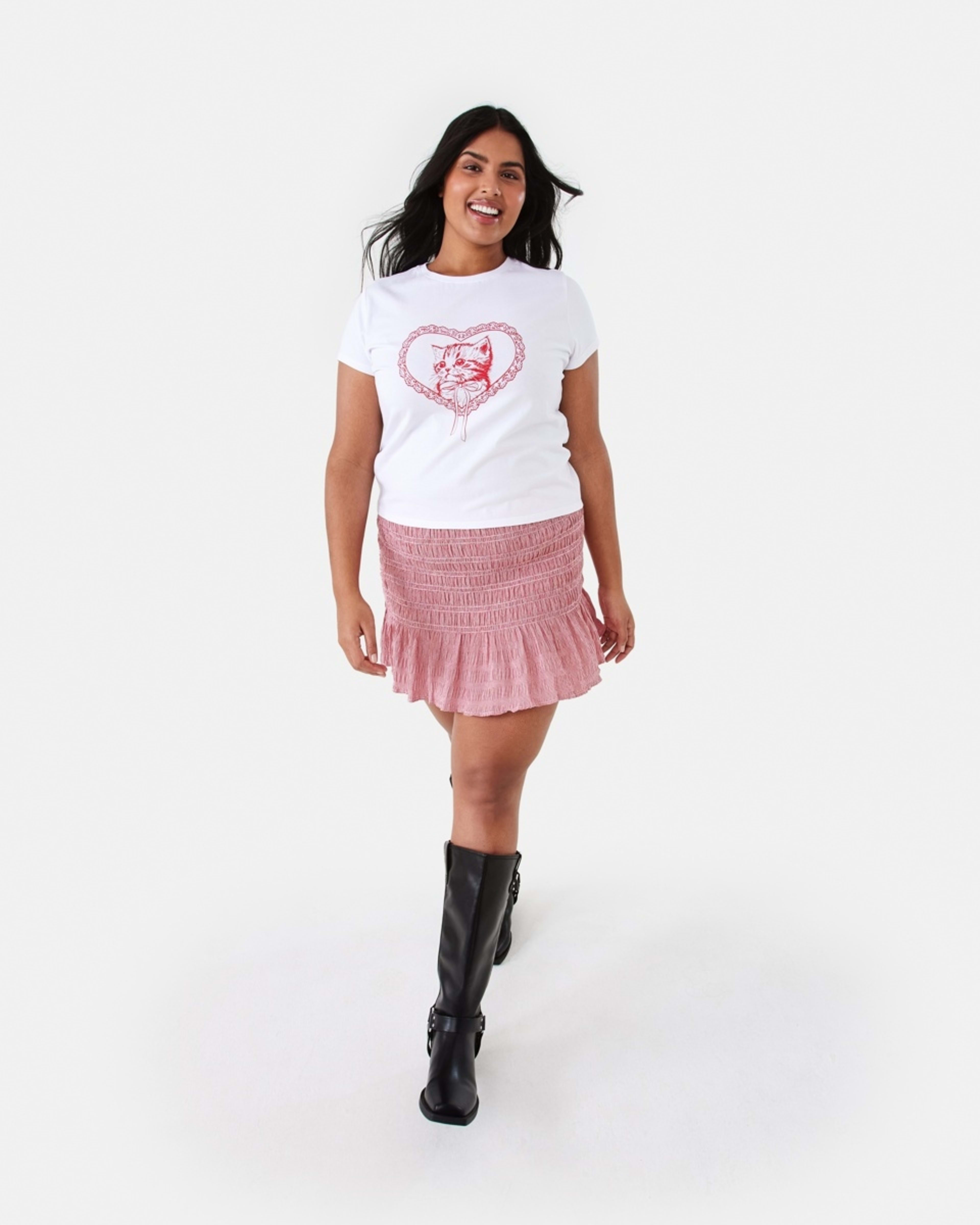 4 Short Sleeve Neat Print T-shirt Cat, 4 of 10