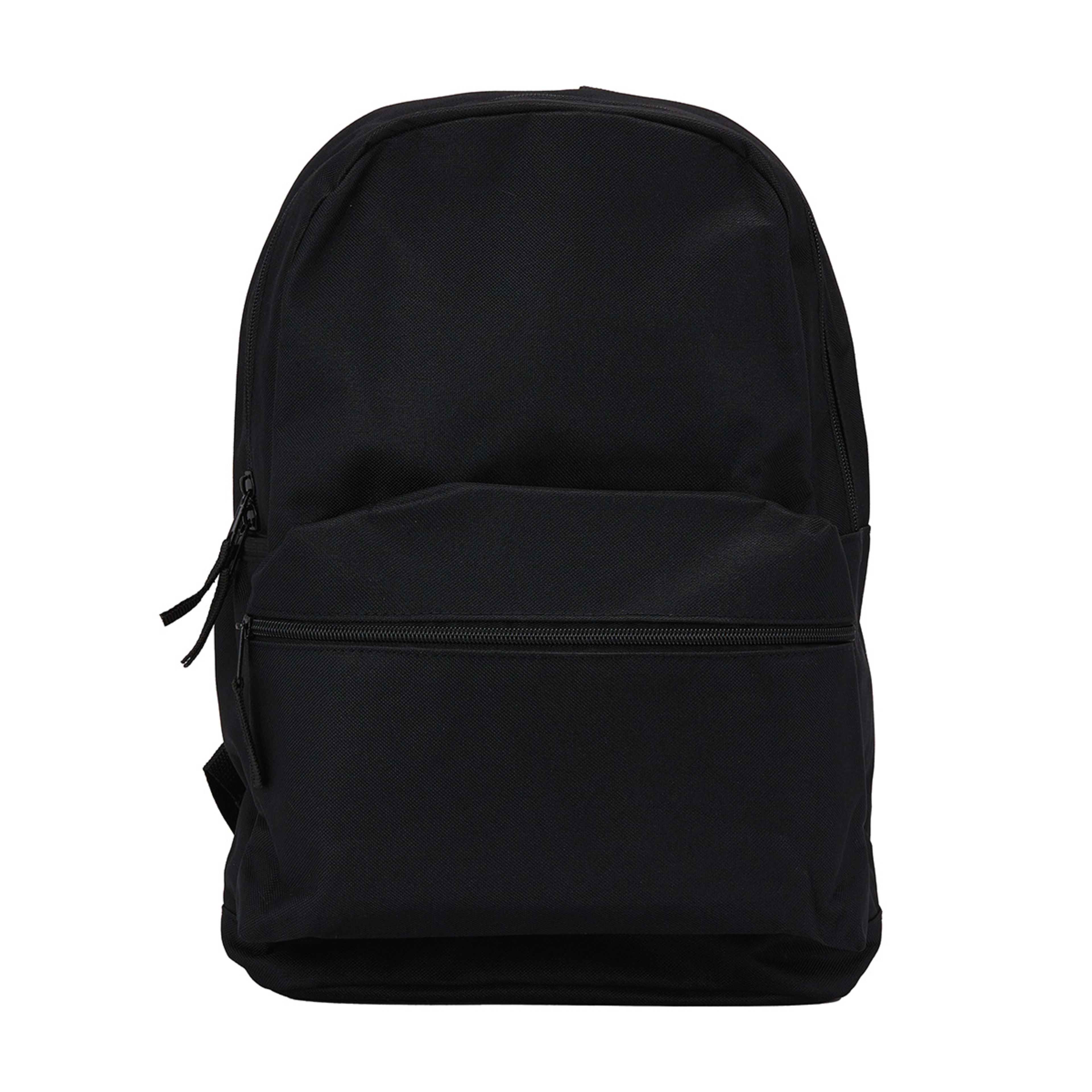 12.4L Classic Everyday Backpack - Black - Kmart
