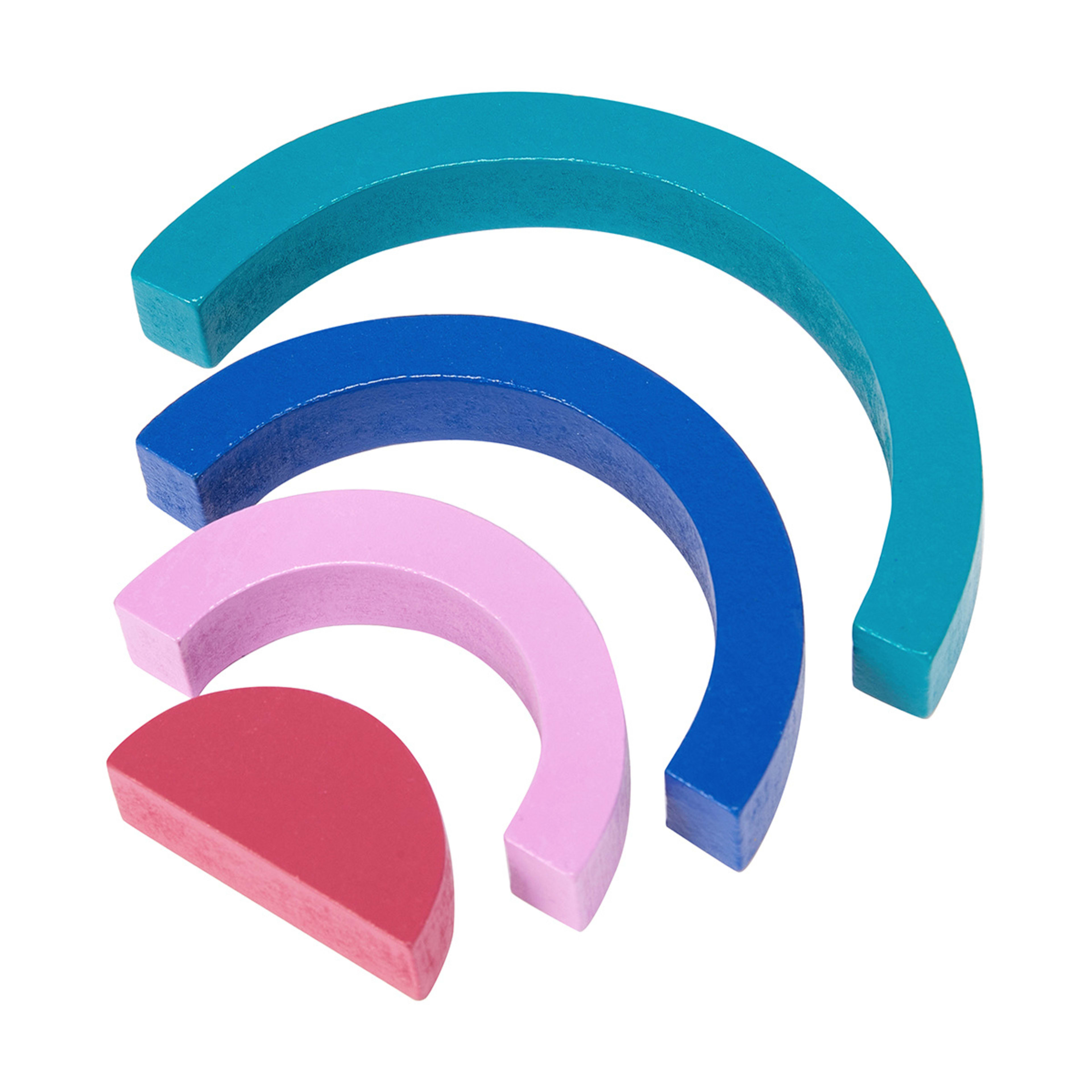 47 Piece Mindfulness Balance Geometric Wooden Blocks Kmart