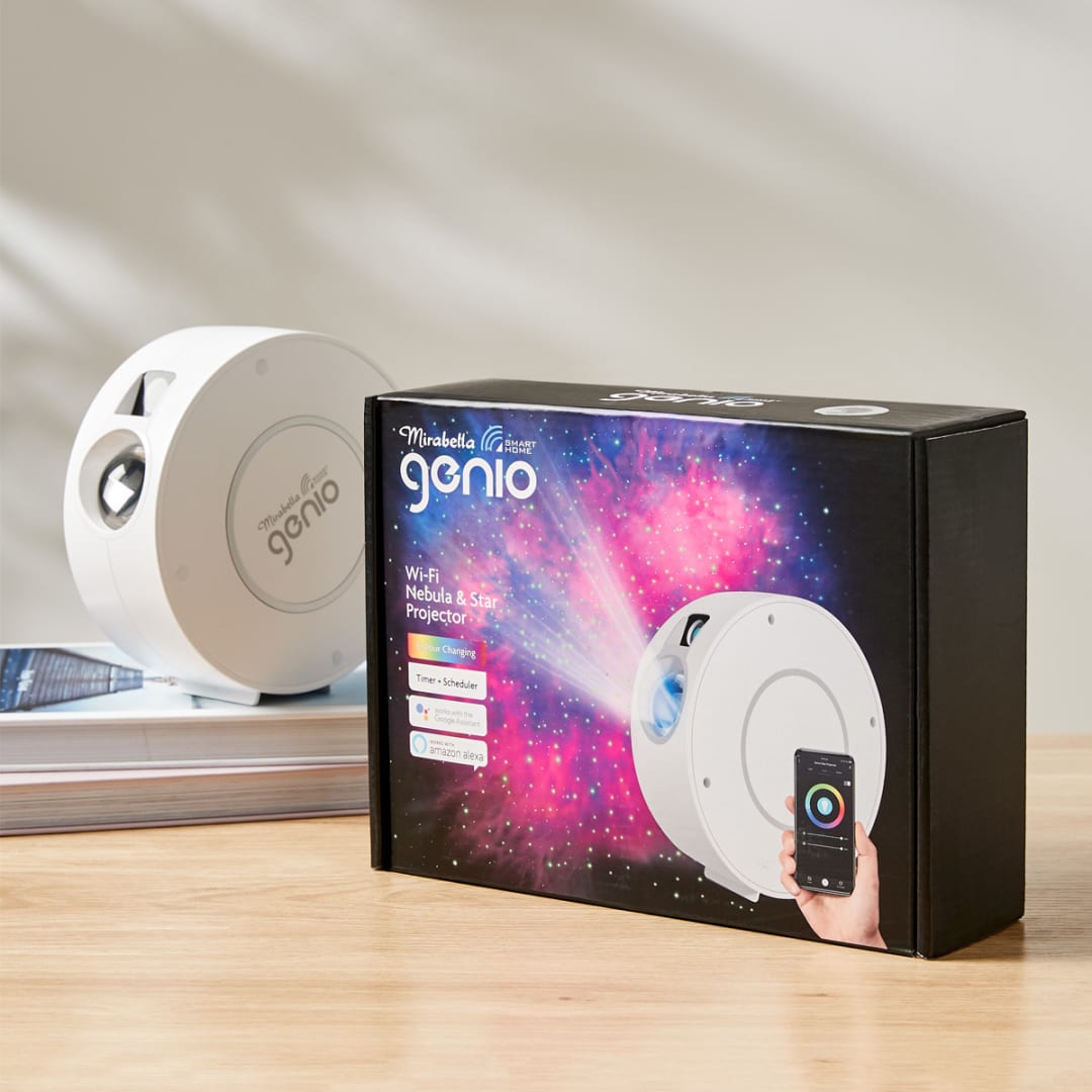 Mirabella Genio WiFi Nebula & Star Projector Kmart