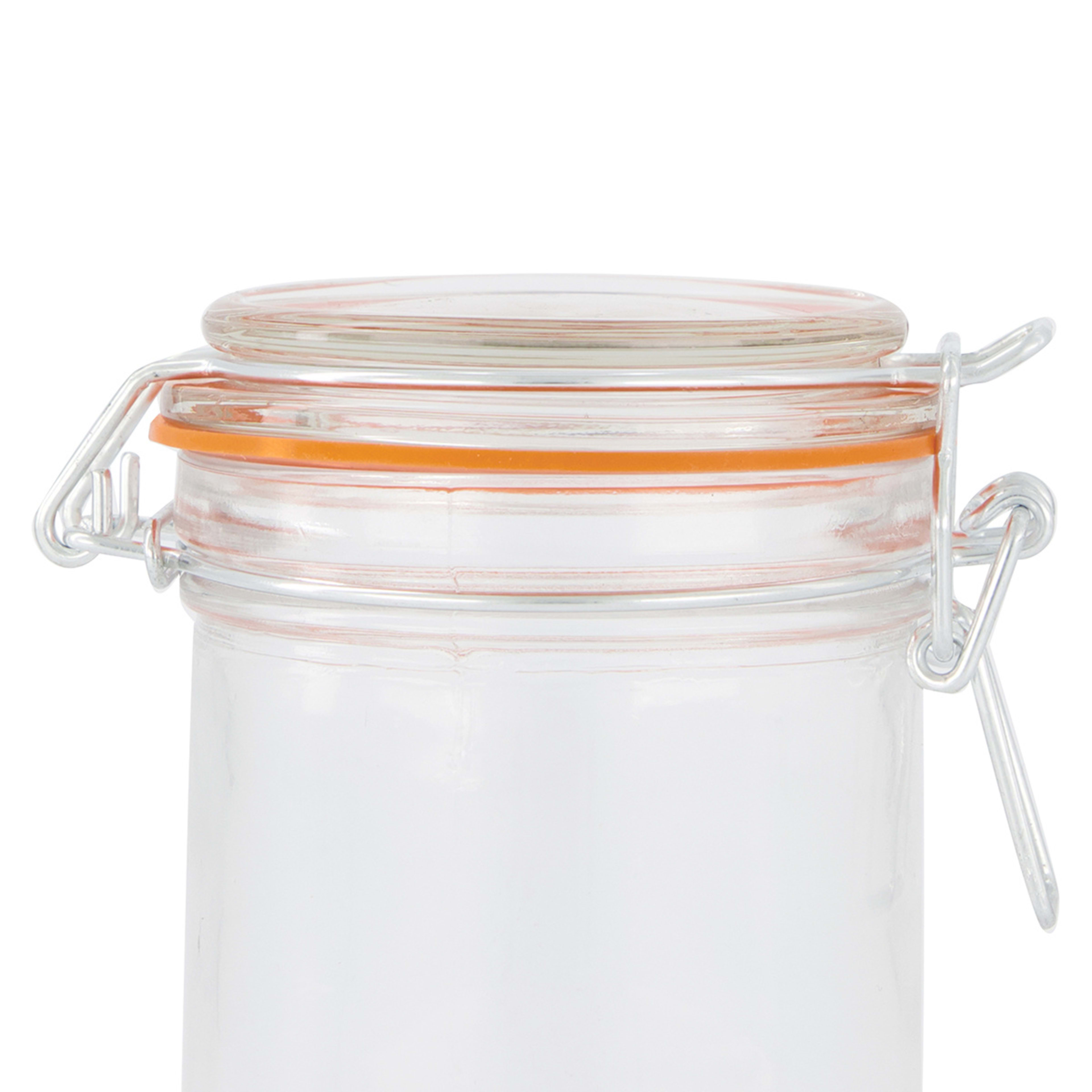 260ml Clip Lid Glass Jar Kmart