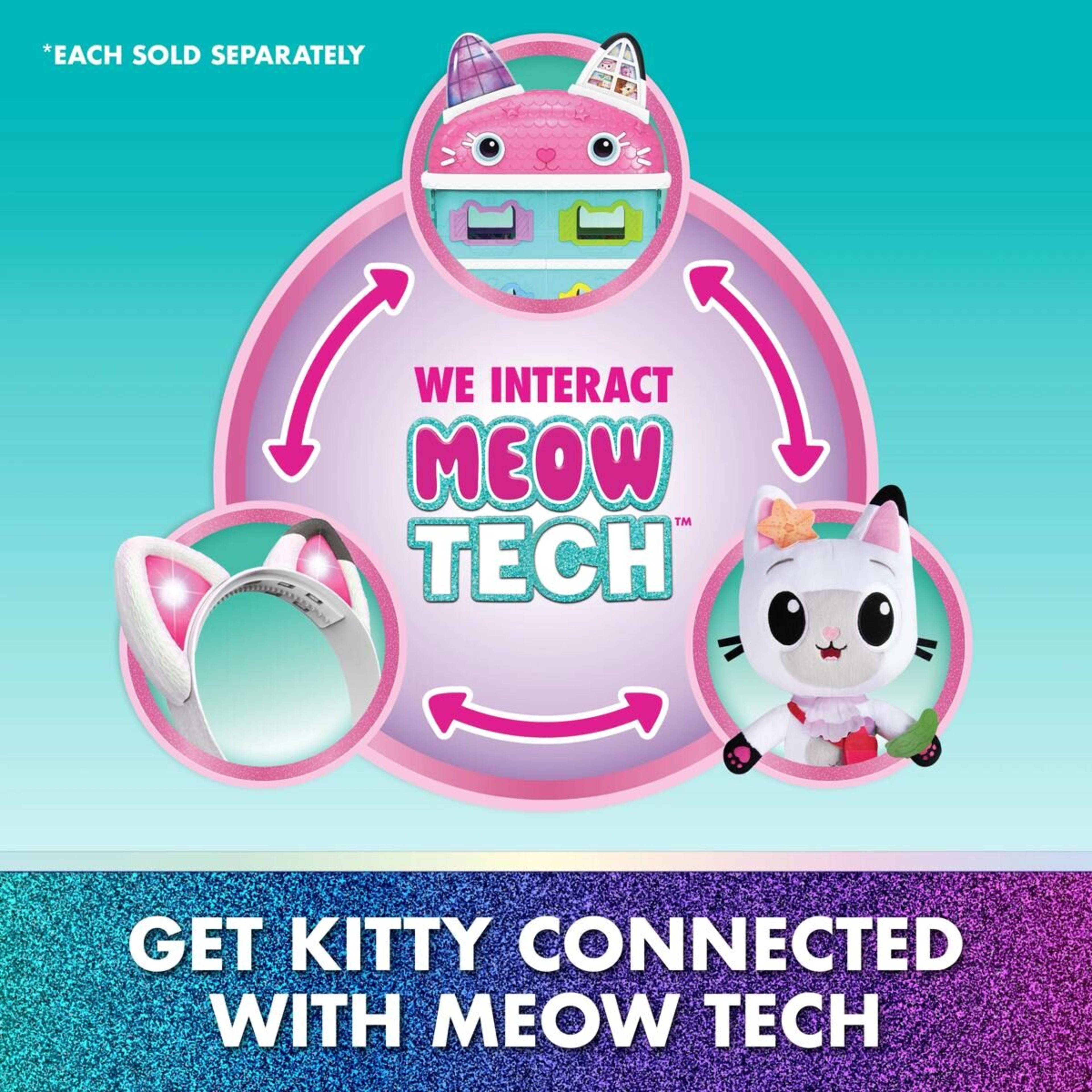 7 DreamWorks Gabby's Dollhouse The Movie: Meow-mazing Interactive Ears Toy, 7 of 7
