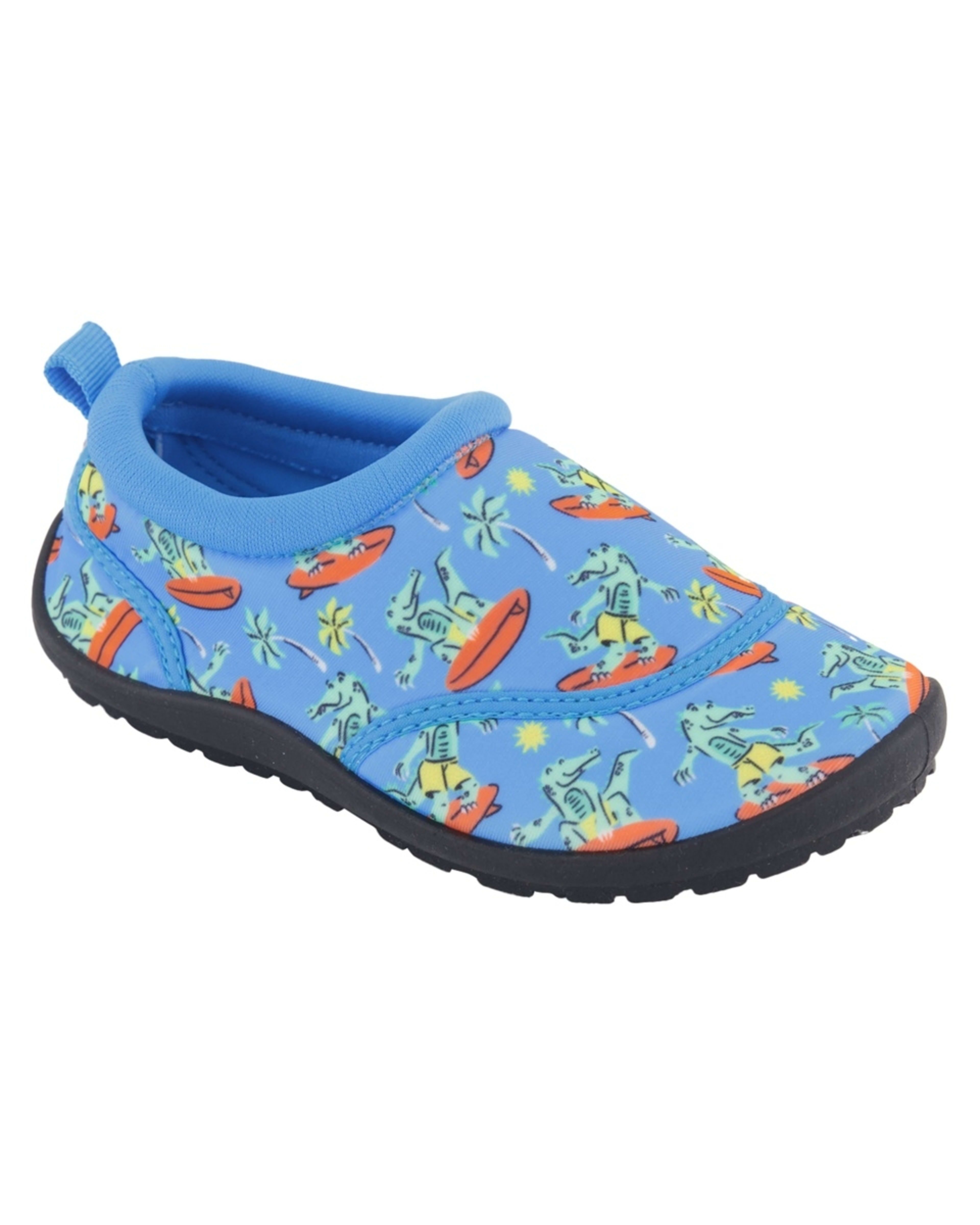 1 Junior Aqua Shoes BLUE SURFING CROC, 1 of 3