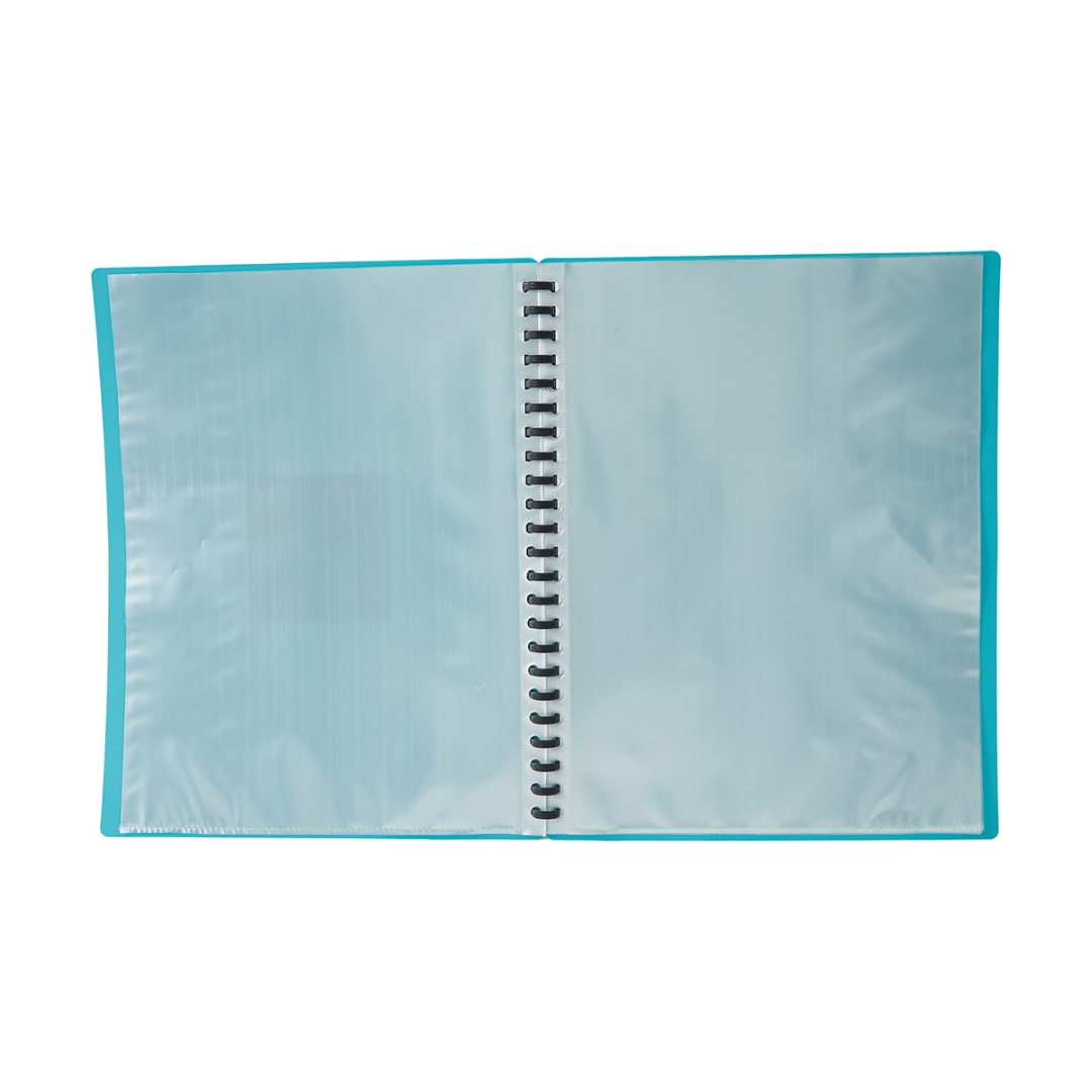 A4 Display Folder Teal Kmart